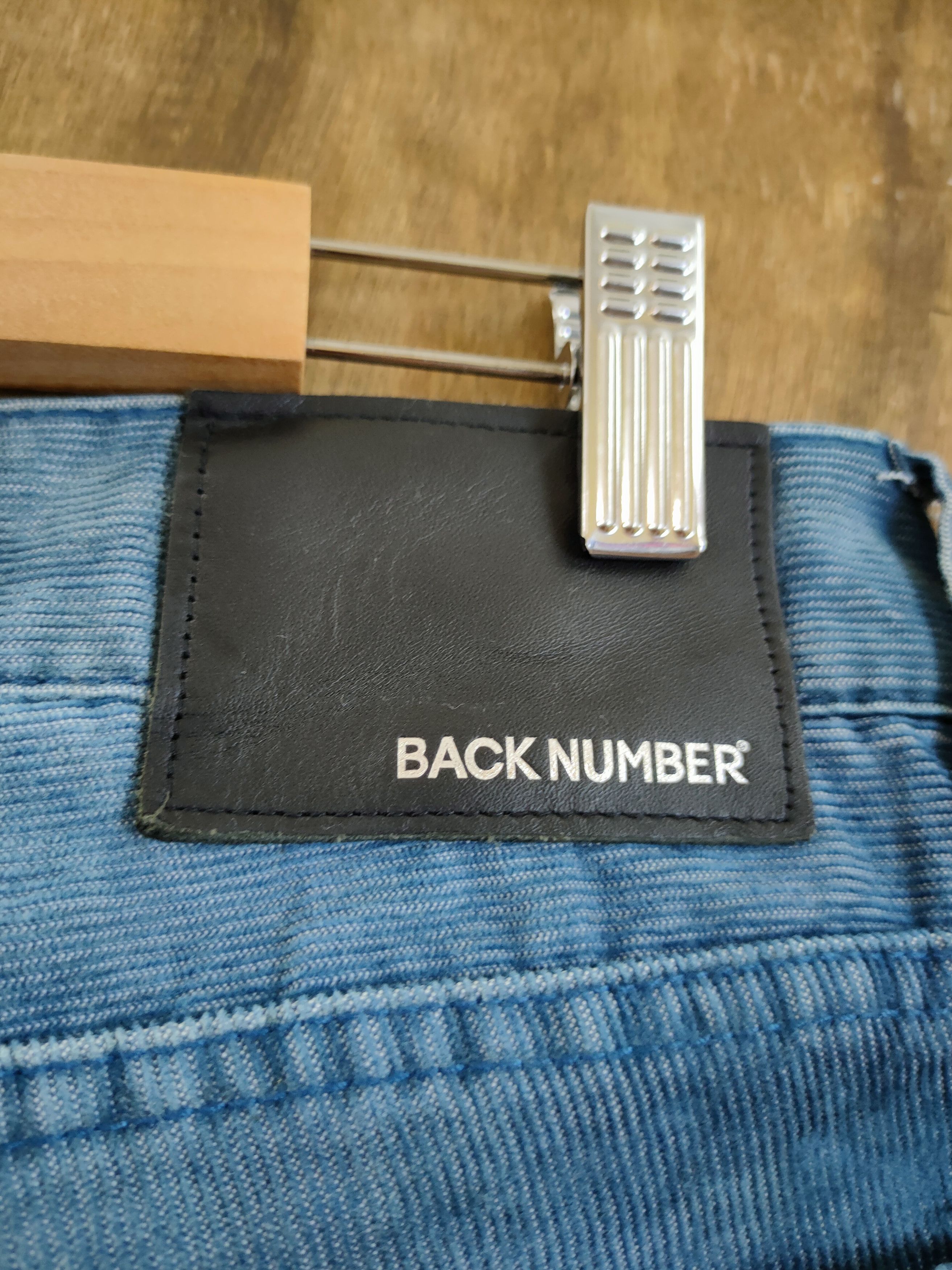 Japanese Brand Back Number denim corduroy cargo pants #46-698 Size US 30 / EU 46 - 9 Thumbnail