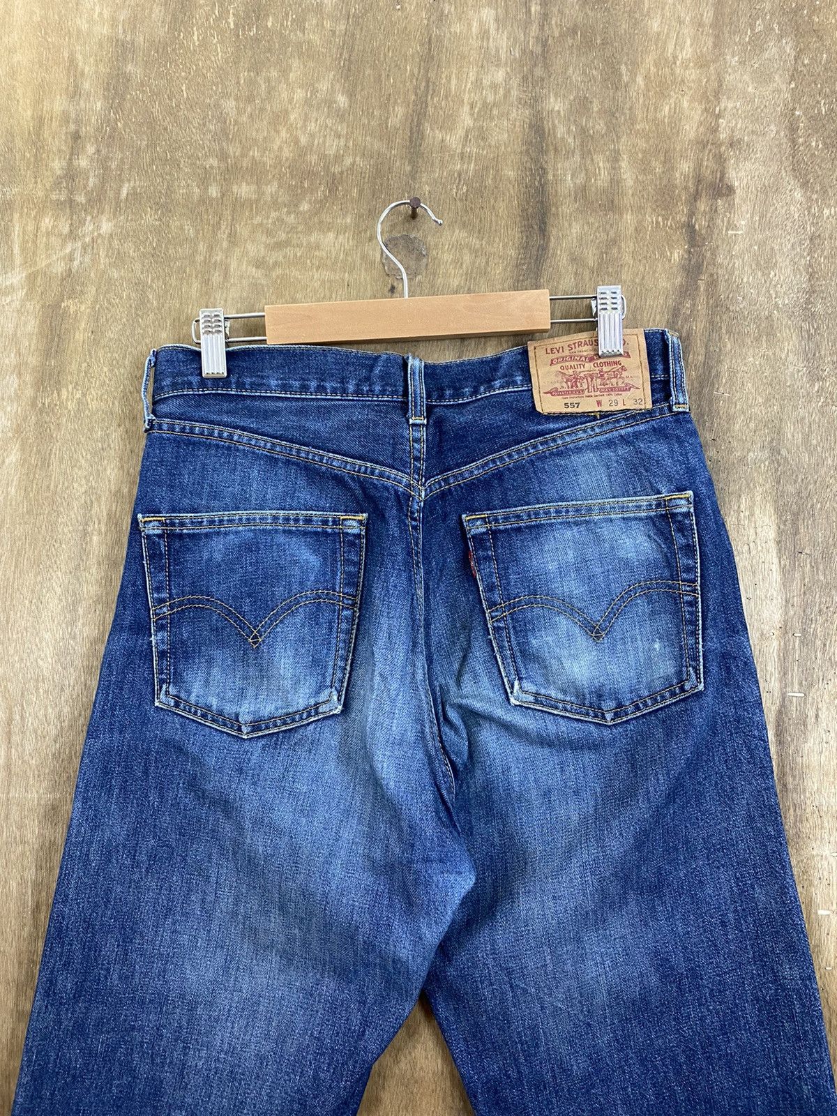Levi's DLS Levi’s Blue jeans Denim Pants #BB530 Size US 29 - 7 Thumbnail