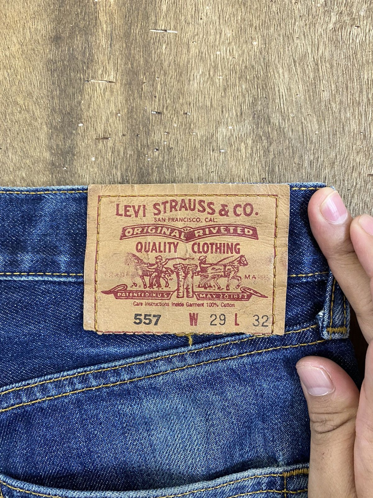 Levi's DLS Levi’s Blue jeans Denim Pants #BB530 Size US 29 - 12 Thumbnail