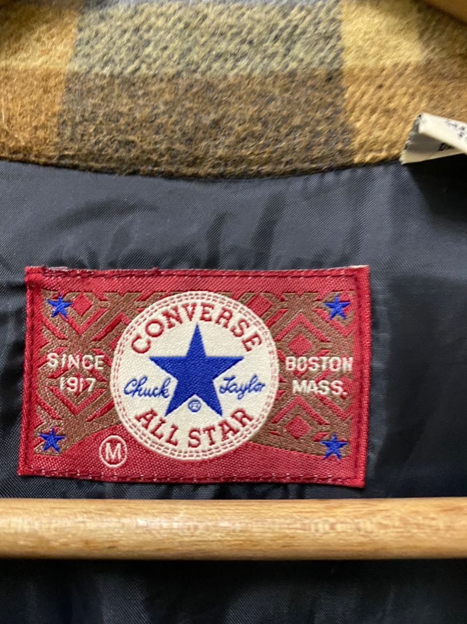 Converse × Flannel × Japanese Brand 🔥STEALS Vintage Converse Flannel Yellow Plaid Zipper Jacket Size US M / EU 48-50 / 2 - 13 Thumbnail