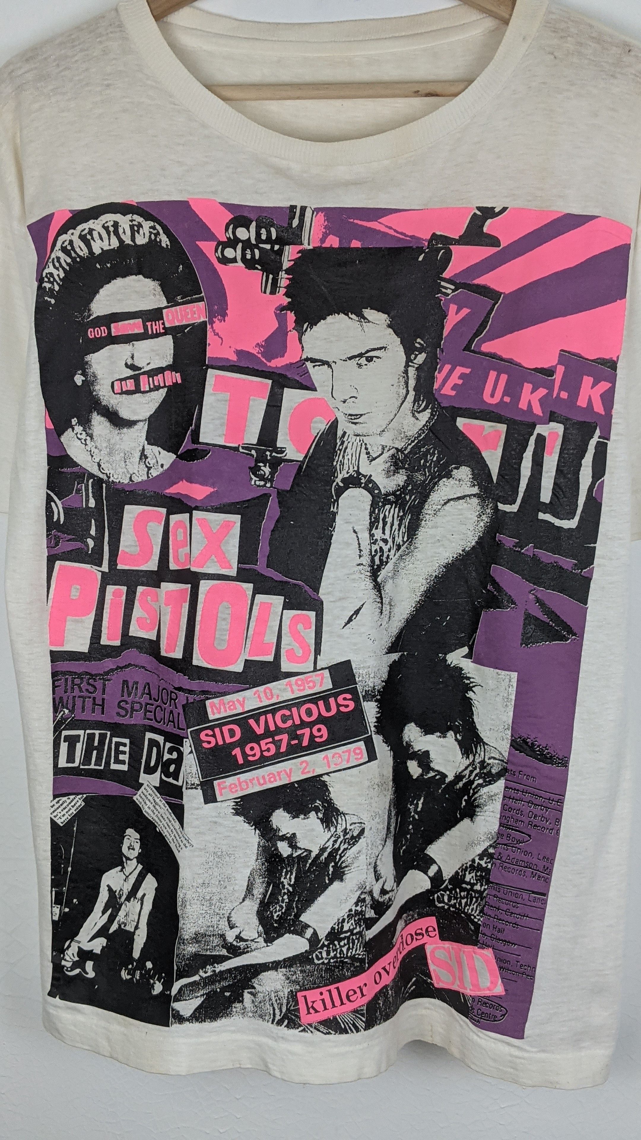 Vintage Vintage Sex Pistols 90s Punk shirt Size US M / EU 48-50 / 2 - 2 Thumbnail