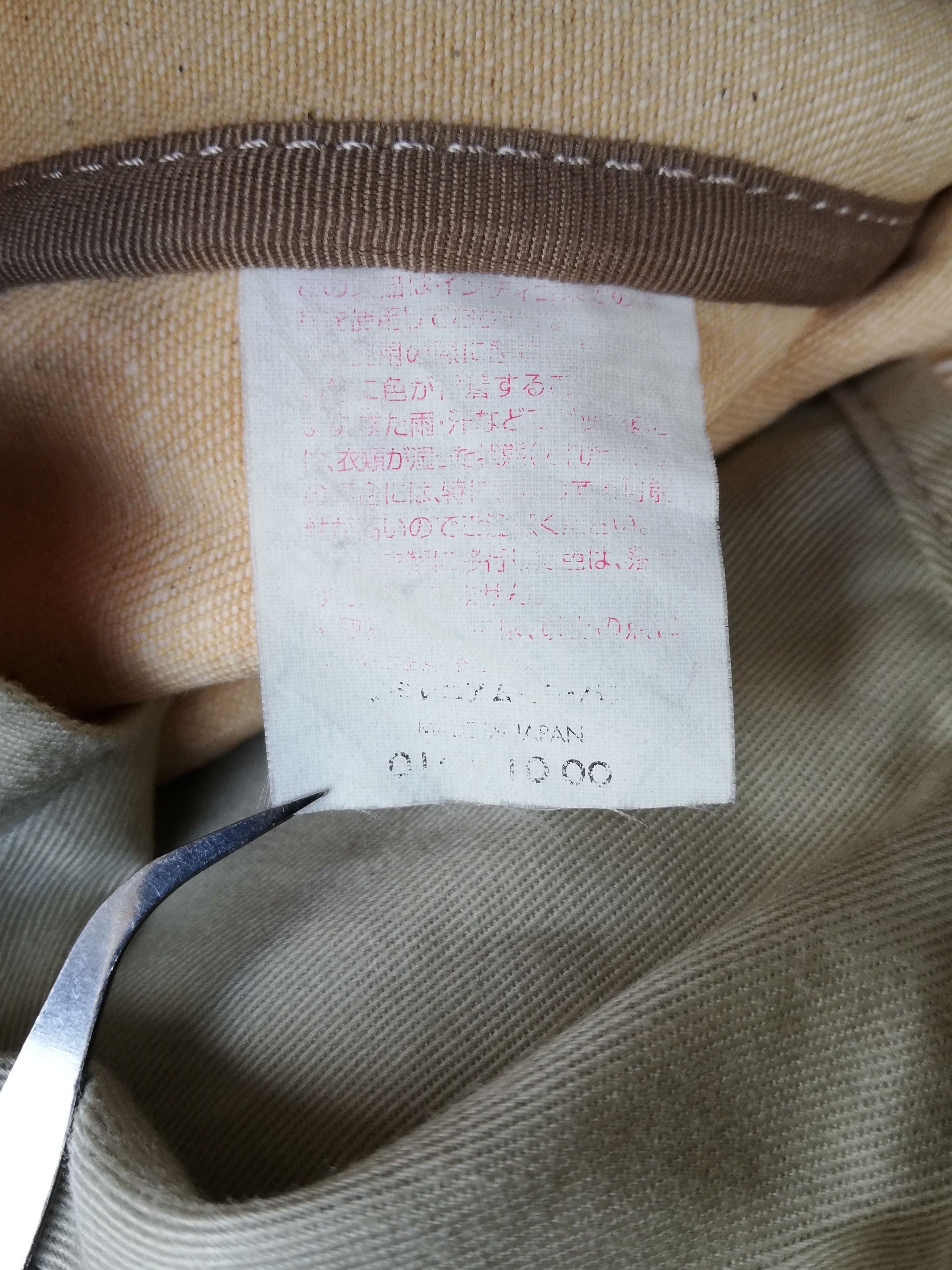Yohji Yamamoto 🔥Y'saccs By Yohji Yamamoto Custom AcidWash Tote Bag Cotton Size ONE SIZE - 19 Thumbnail