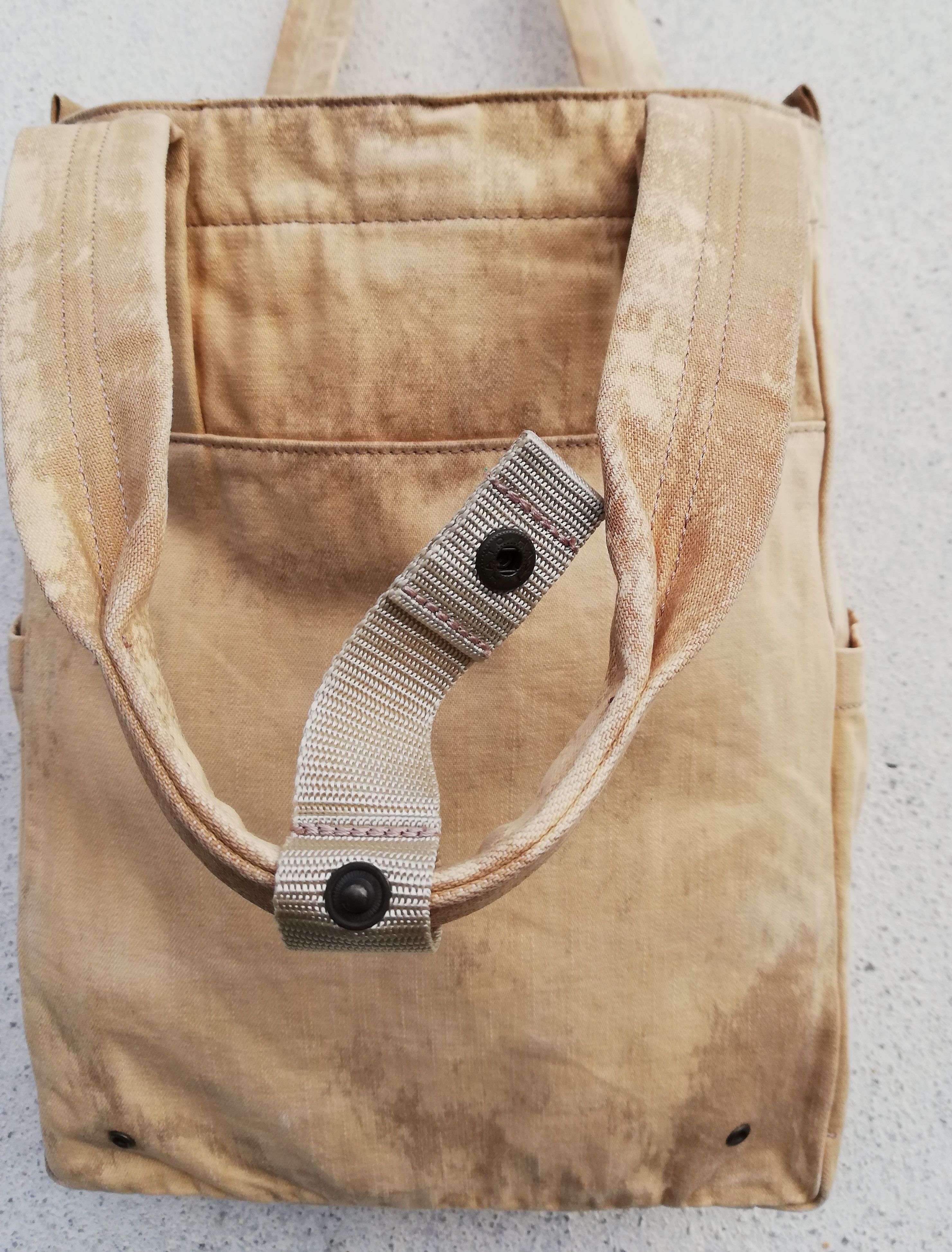 Yohji Yamamoto 🔥Y'saccs By Yohji Yamamoto Custom AcidWash Tote Bag Cotton Size ONE SIZE - 14 Thumbnail