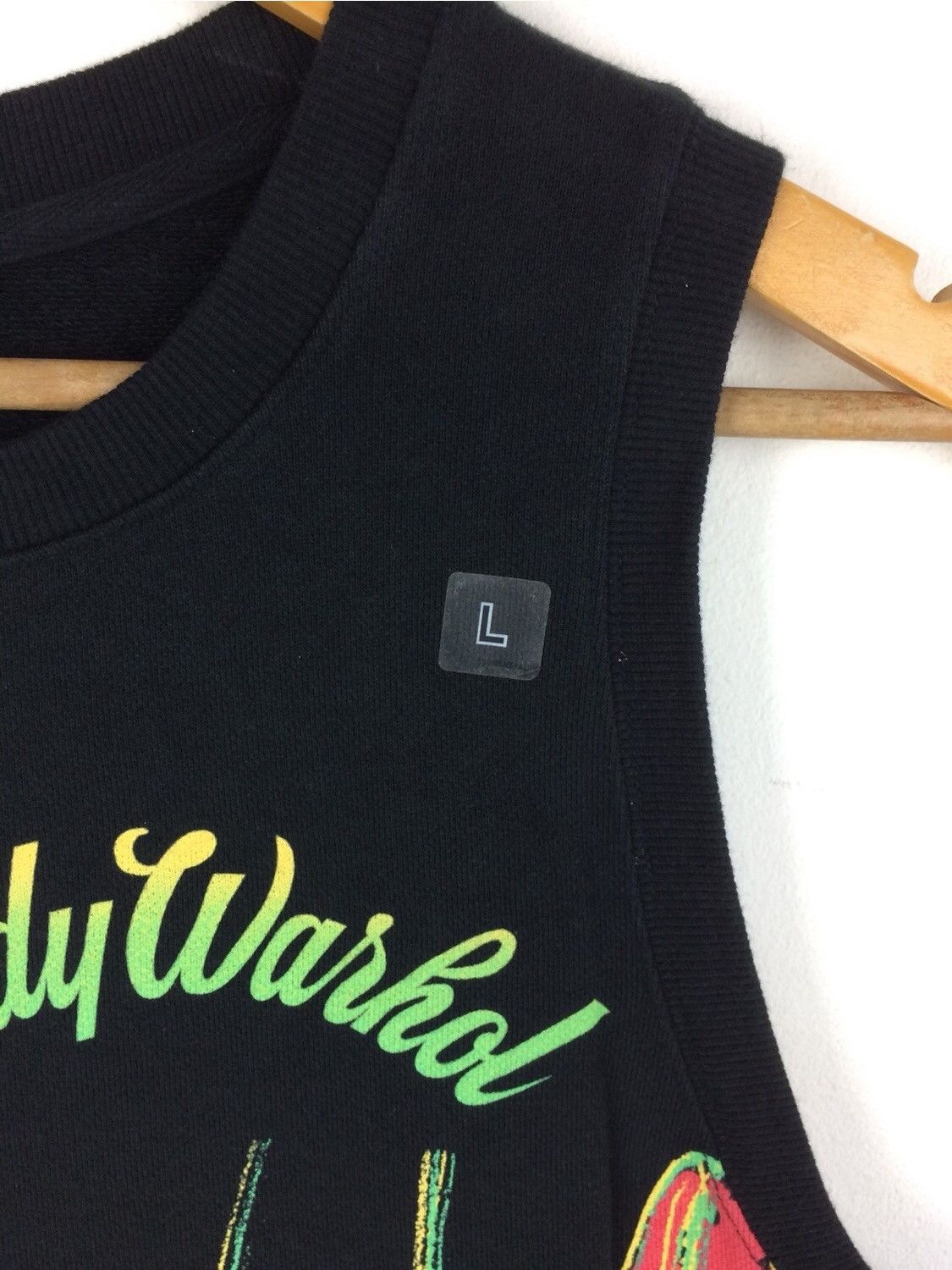 Andy Warhol × Japanese Brand × Uniqlo Andy Warhol Big Crab Sleeveless Shirt Size US L / EU 52-54 / 3 - 3 Thumbnail