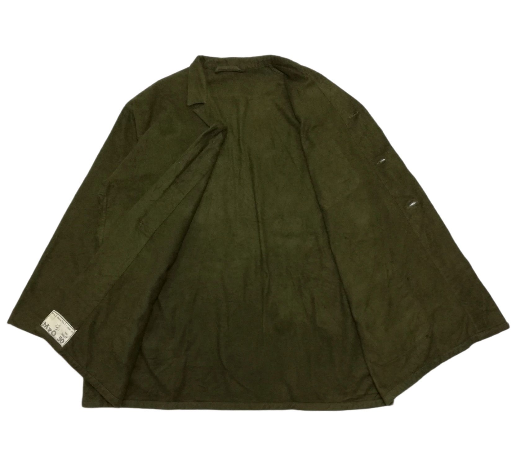 Other 🔥Vintage 50's Army Russia Wool Shirt Button Up Long Sleeve Size US M / EU 48-50 / 2 - 5 Thumbnail
