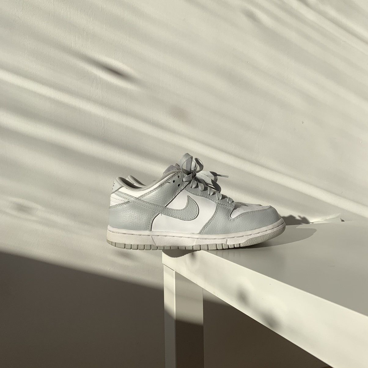 Nike 2016 Nike Dunk Low Pure Platinum / Wolf Grey Zen Grey White Size US 6.5 / IT 36.5 - 10 Thumbnail