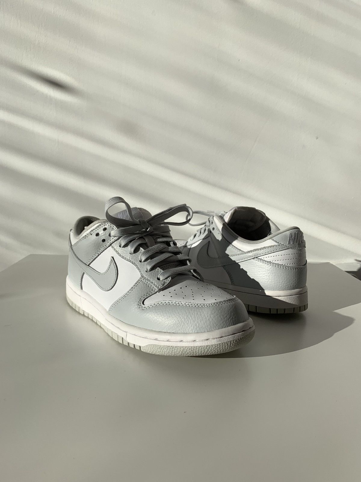 Nike 2016 Nike Dunk Low Pure Platinum / Wolf Grey Zen Grey White Size US 6.5 / IT 36.5 - 9 Thumbnail