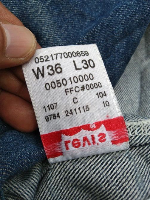 Levi's × Vintage Vintage Levis 501 xx Released Hem Distressed Jeans 36x30 Size US 36 / EU 52 - 8 Thumbnail