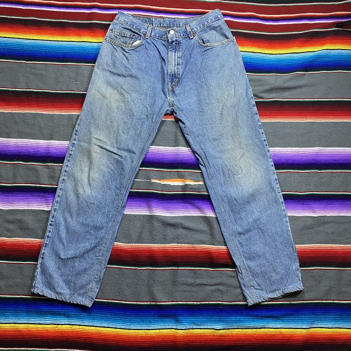 Levi's Vintage Levi’s 569 Light Wash Blue Denim Size US 34 / EU 50 - 1 Thumbnail