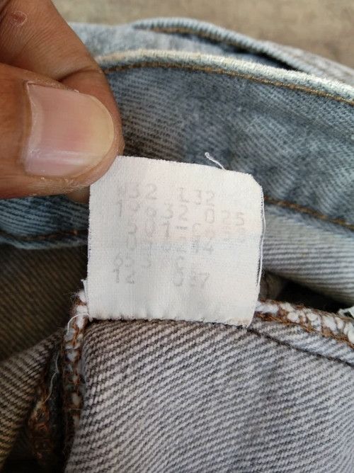 Levi's × Vintage 80s Vintage Levis 501 Jeans Made In USA 31x27 Size US 31 - 13 Thumbnail