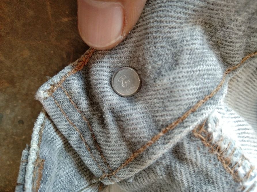 Levi's × Vintage 80s Vintage Levis 501 Jeans Made In USA 31x27 Size US 31 - 11 Thumbnail