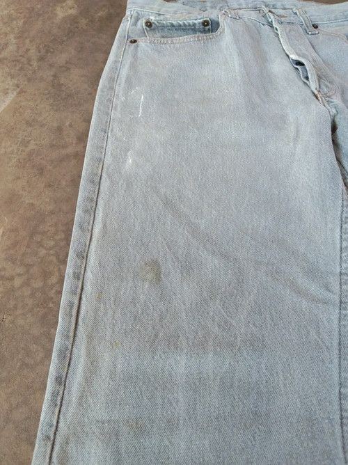 Levi's × Vintage 80s Vintage Levis 501 Jeans Made In USA 31x27 Size US 31 - 7 Thumbnail