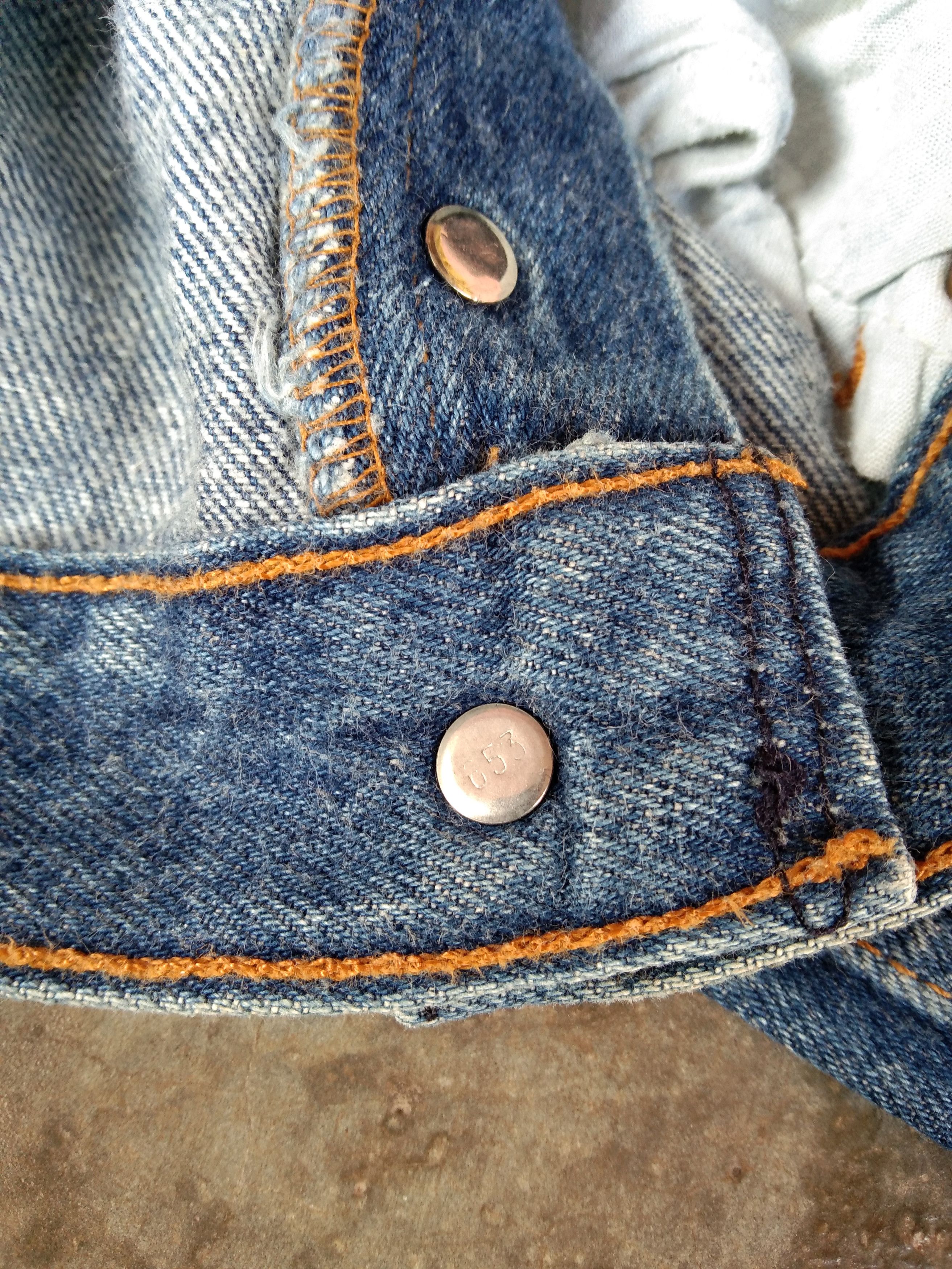 Levi's × Vintage 90s Vintage Levis 501 Made In USA Distressed Jeans 32x30 Size US 32 / EU 48 - 8 Thumbnail