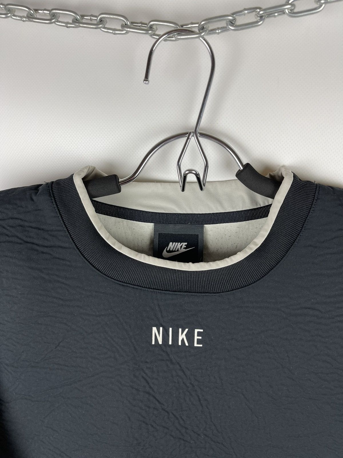 Nike Nike NSW Tech Pack Womens Crew Pullover Top Black sportswear Size S / US 4 / IT 40 - 8 Thumbnail