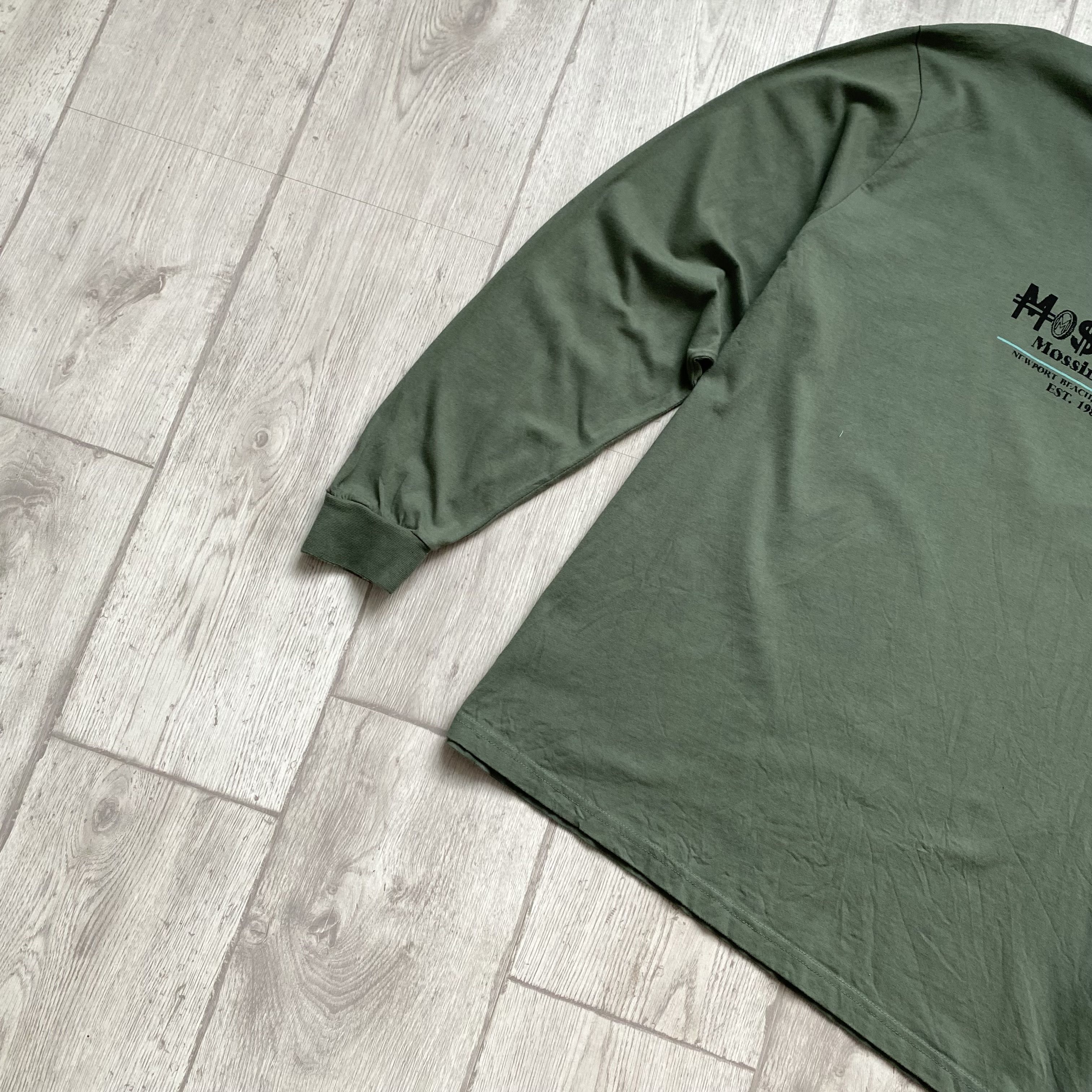Mossimo Mossimo Boxy Longsleeve big print Tee Skater Surf Style Size US L / EU 52-54 / 3 - 5 Thumbnail