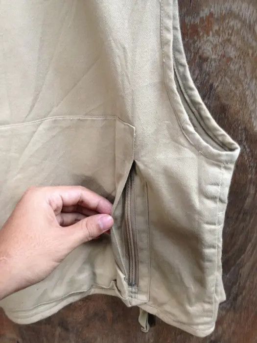 Japanese Brand Multi Pocket Tactical Military Fishing Vest Size US M / EU 48-50 / 2 - 7 Thumbnail