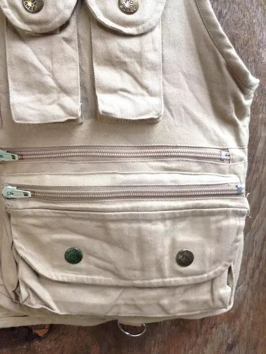 Japanese Brand Multi Pocket Tactical Military Fishing Vest Size US M / EU 48-50 / 2 - 3 Thumbnail