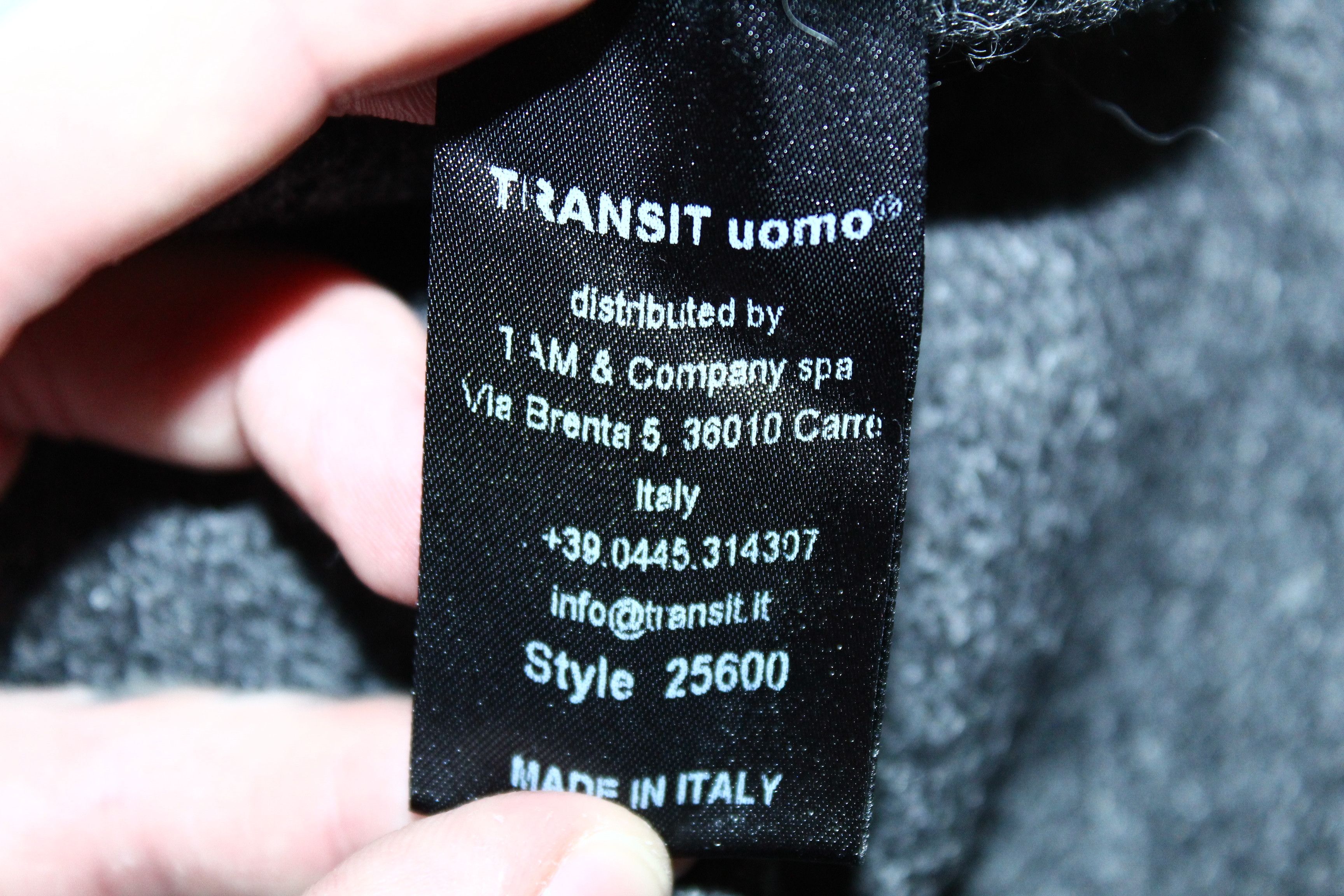 Transit Uomo Transit Uomo Hybrid Wool Blend Knitted Sweater Size US M / EU 48-50 / 2 - 3 Thumbnail