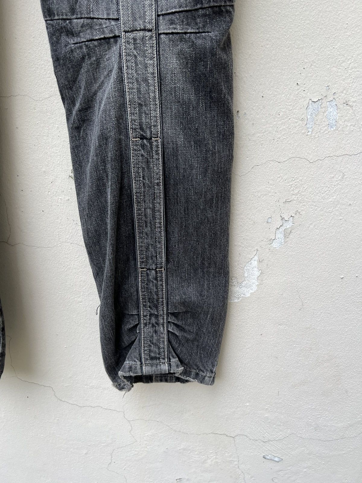 Marithe + Francois Girbaud × Vintage Vintage MFG Bondage Parachute Denim Jeans Size US 32 / EU 48 - 16 Thumbnail