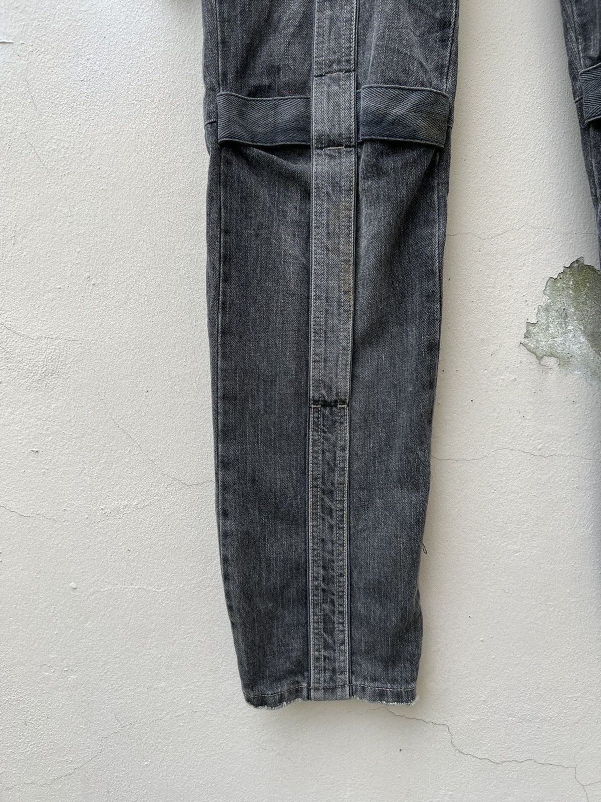 Marithe + Francois Girbaud × Vintage Vintage MFG Bondage Parachute Denim Jeans Size US 32 / EU 48 - 7 Thumbnail
