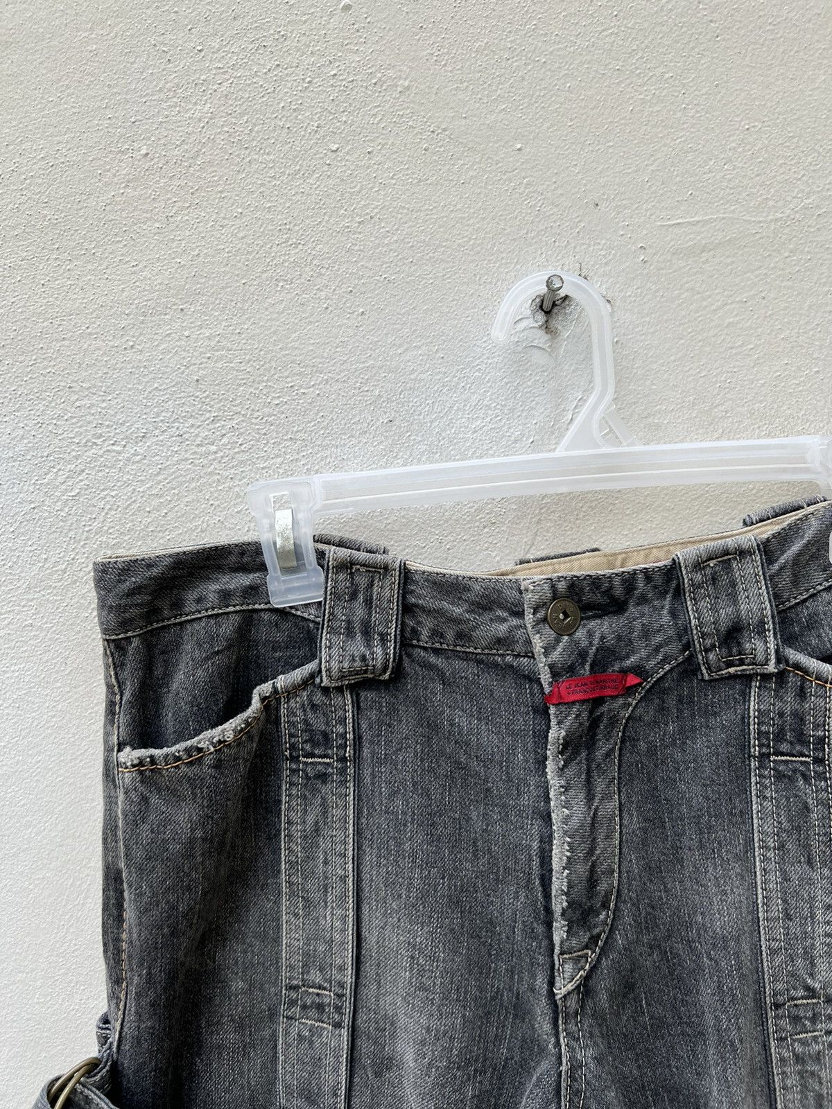 Marithe + Francois Girbaud × Vintage Vintage MFG Bondage Parachute Denim Jeans Size US 32 / EU 48 - 4 Thumbnail