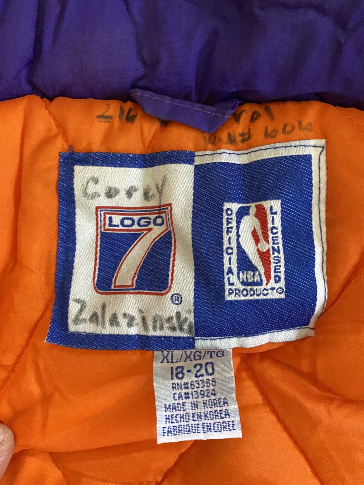 Logo 7 Vintage 90’s Phoenix Suns Logo 7 Kids XL Jacket Coat Size US S / EU 44-46 / 1 - 7 Thumbnail