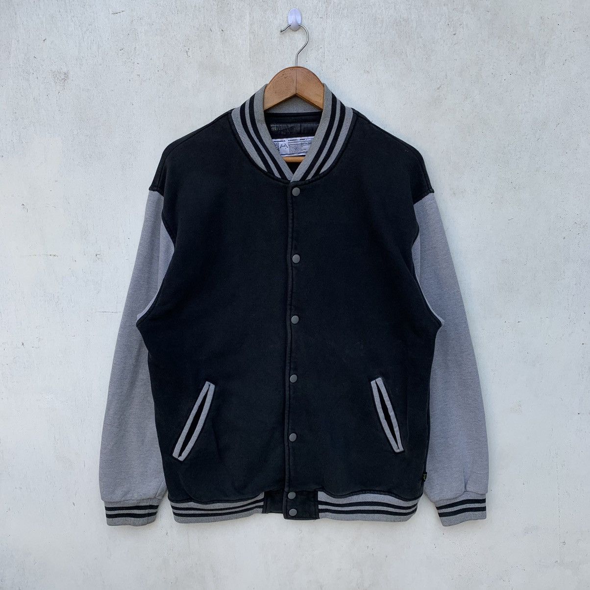 Japanese Brand Instic Collab Number Nine Varsity Sweater Jacket Size US L / EU 52-54 / 3 - 1 Thumbnail