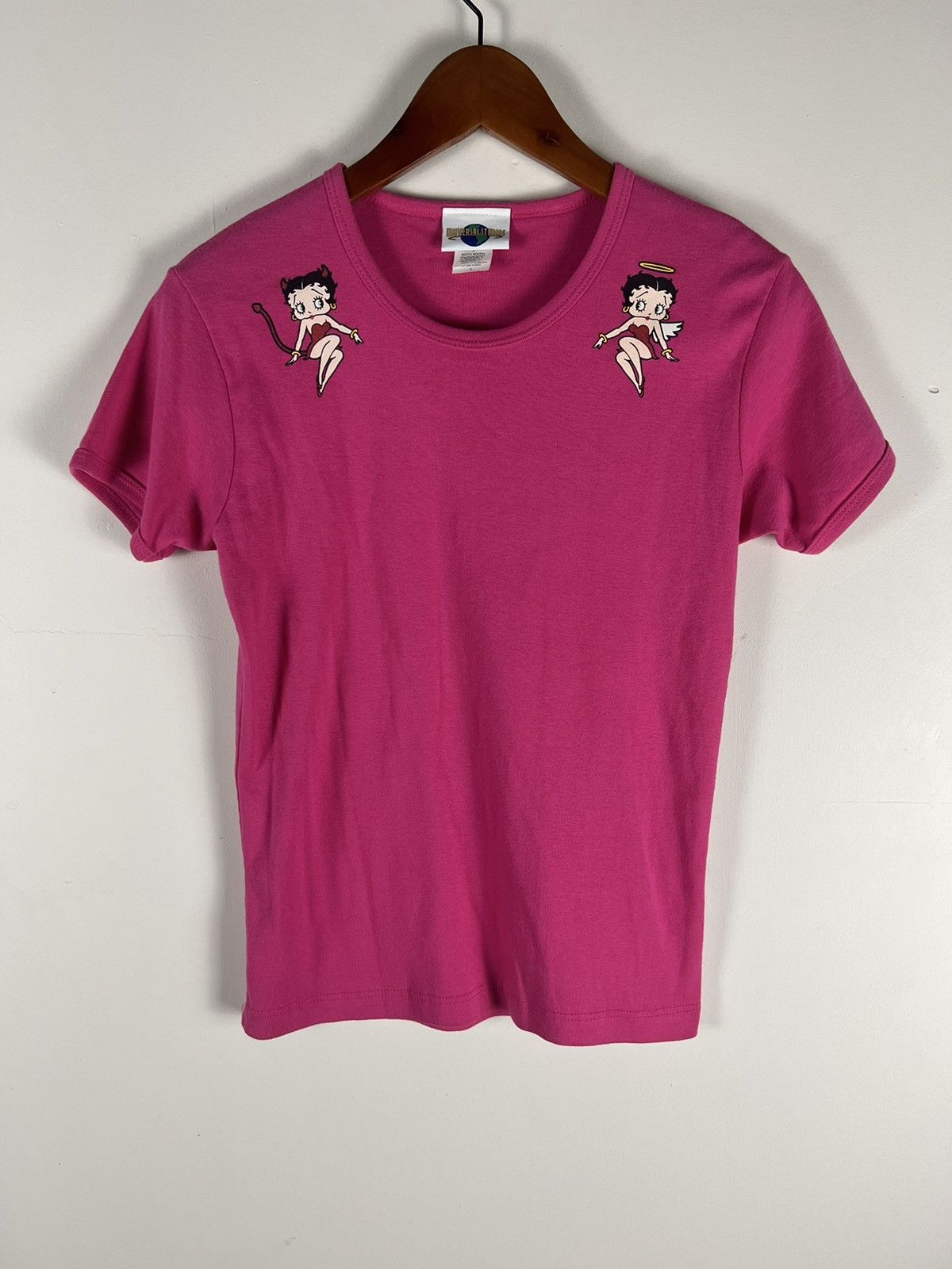 Universal Studios × Vintage Vintage womens betty boop baby tee Size XS / US 0-2 / IT 36-38 - 1 Thumbnail