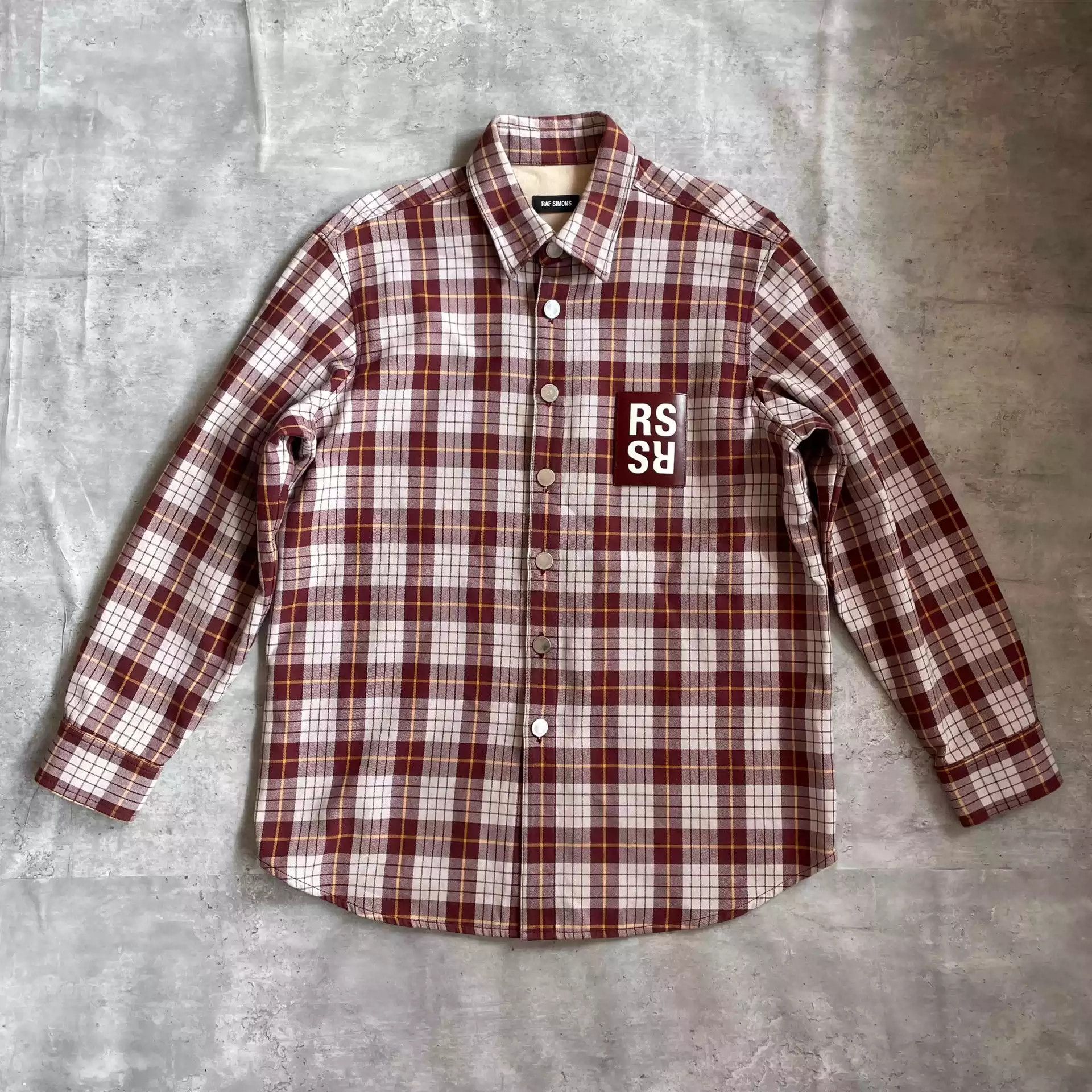 Raf Simons Raf Simons 18ss plaid leather shirt jacket Size US L / EU 52-54 / 3 - 1 Thumbnail