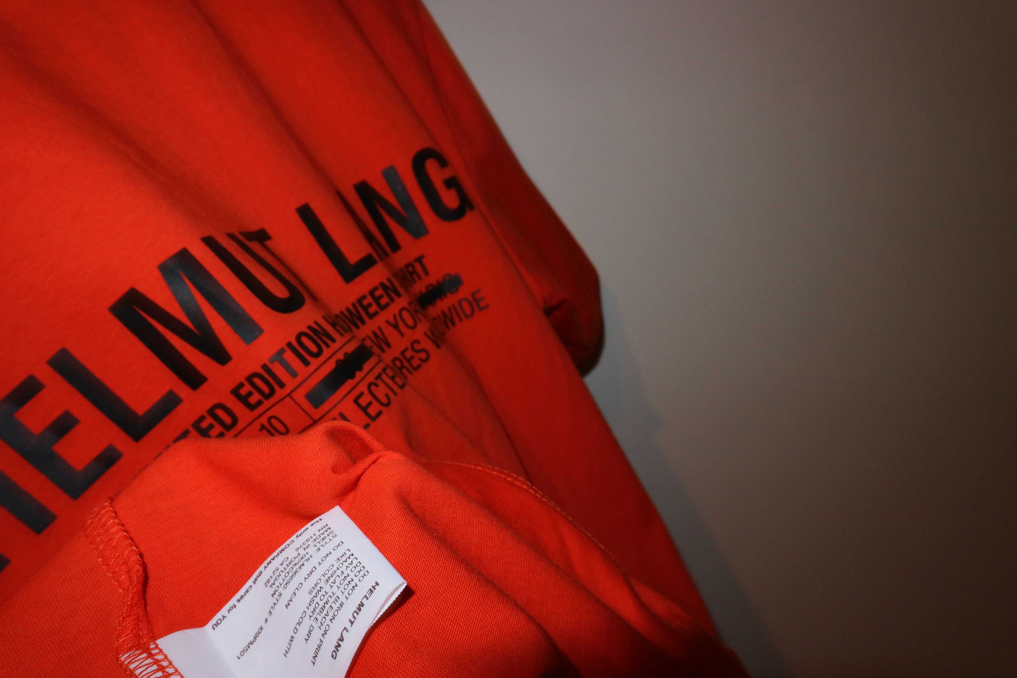 Helmut Lang Halloween t-shirt Size US S / EU 44-46 / 1 - 10 Thumbnail