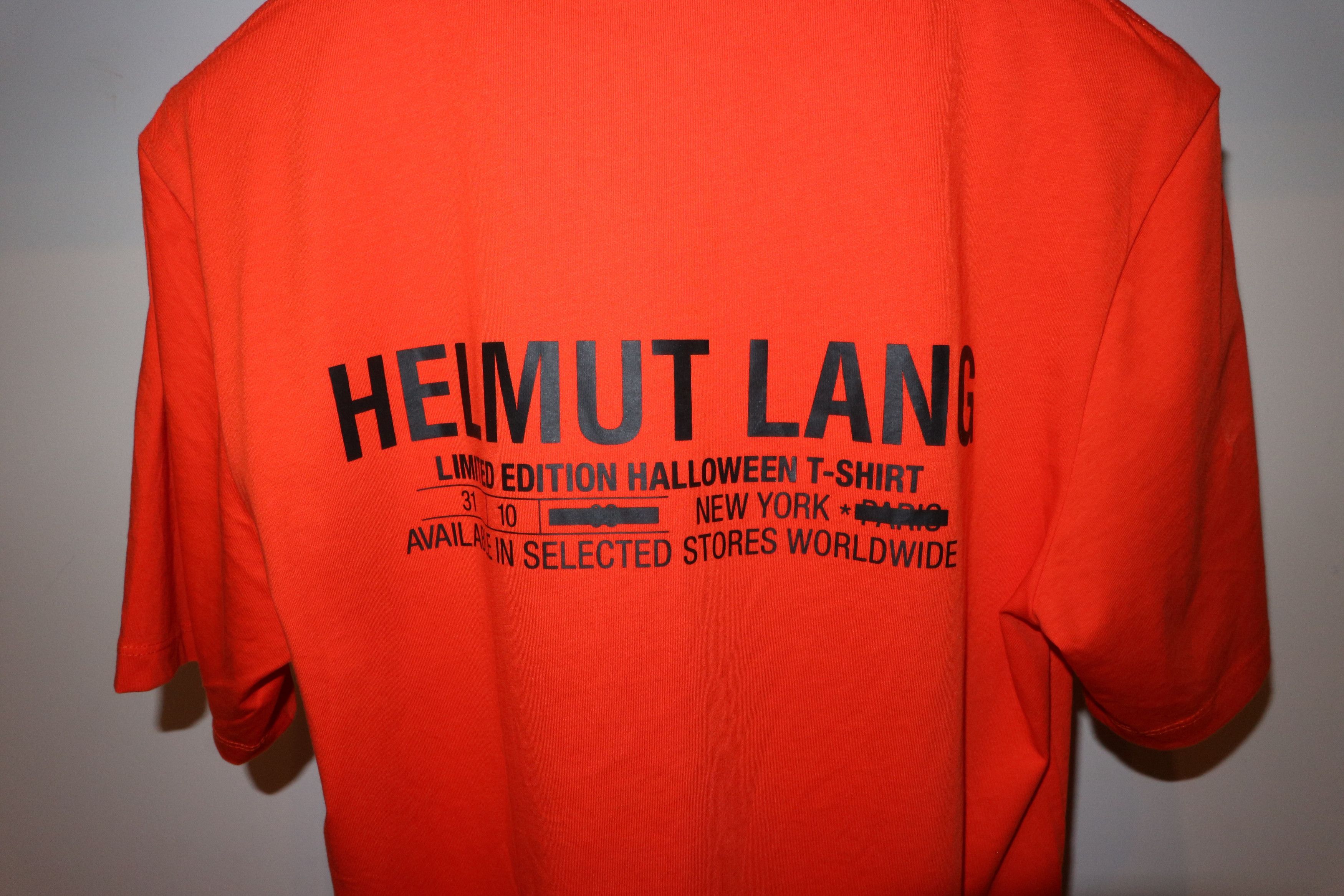 Helmut Lang Halloween t-shirt Size US S / EU 44-46 / 1 - 7 Thumbnail
