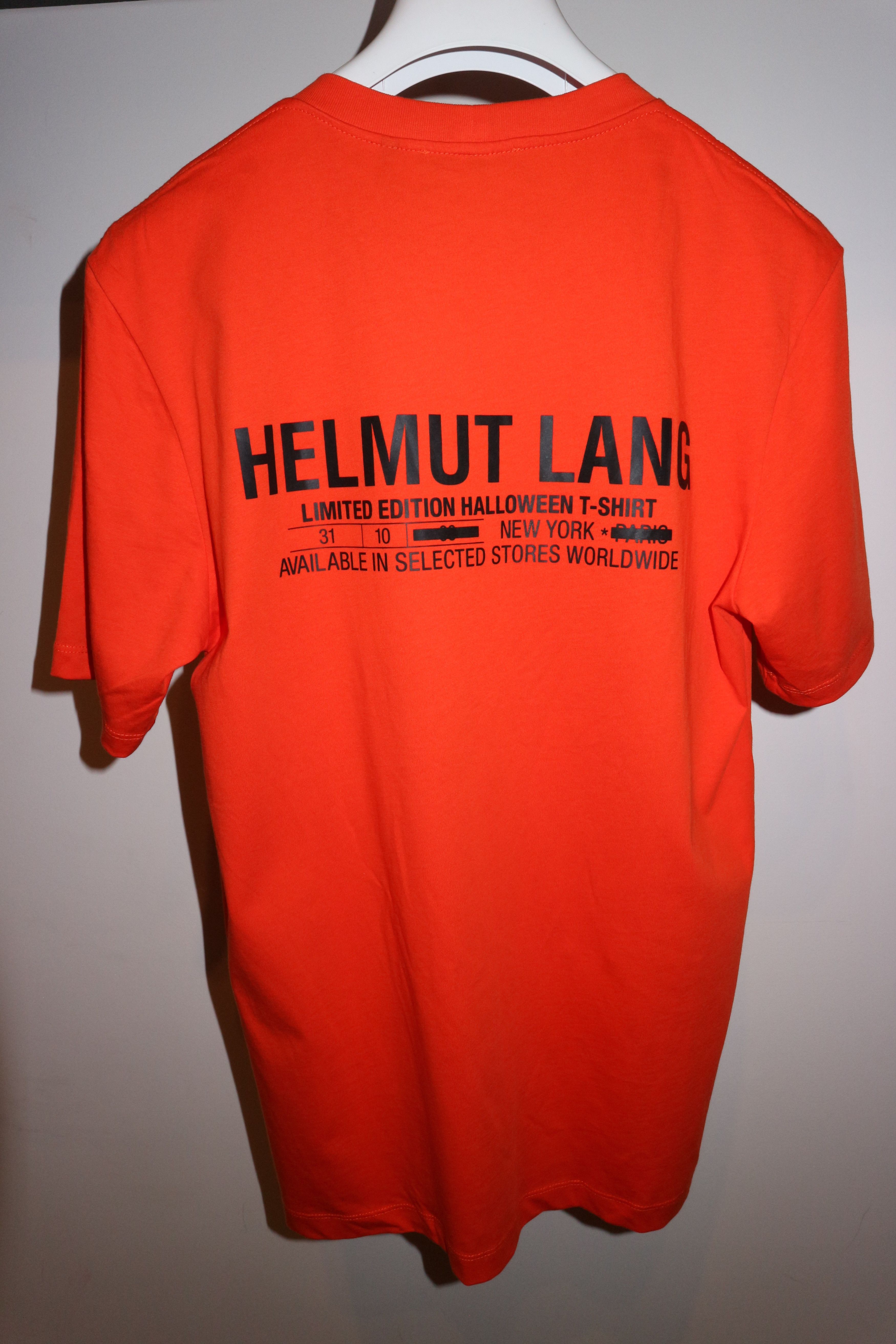 Helmut Lang Halloween t-shirt Size US S / EU 44-46 / 1 - 9 Thumbnail