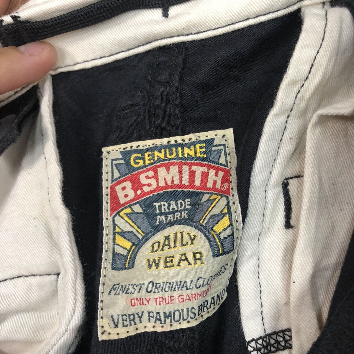 Japanese Brand DLL B.Smith Black Multipocket Cargo Pants #1651 Size US 31 - 11 Thumbnail