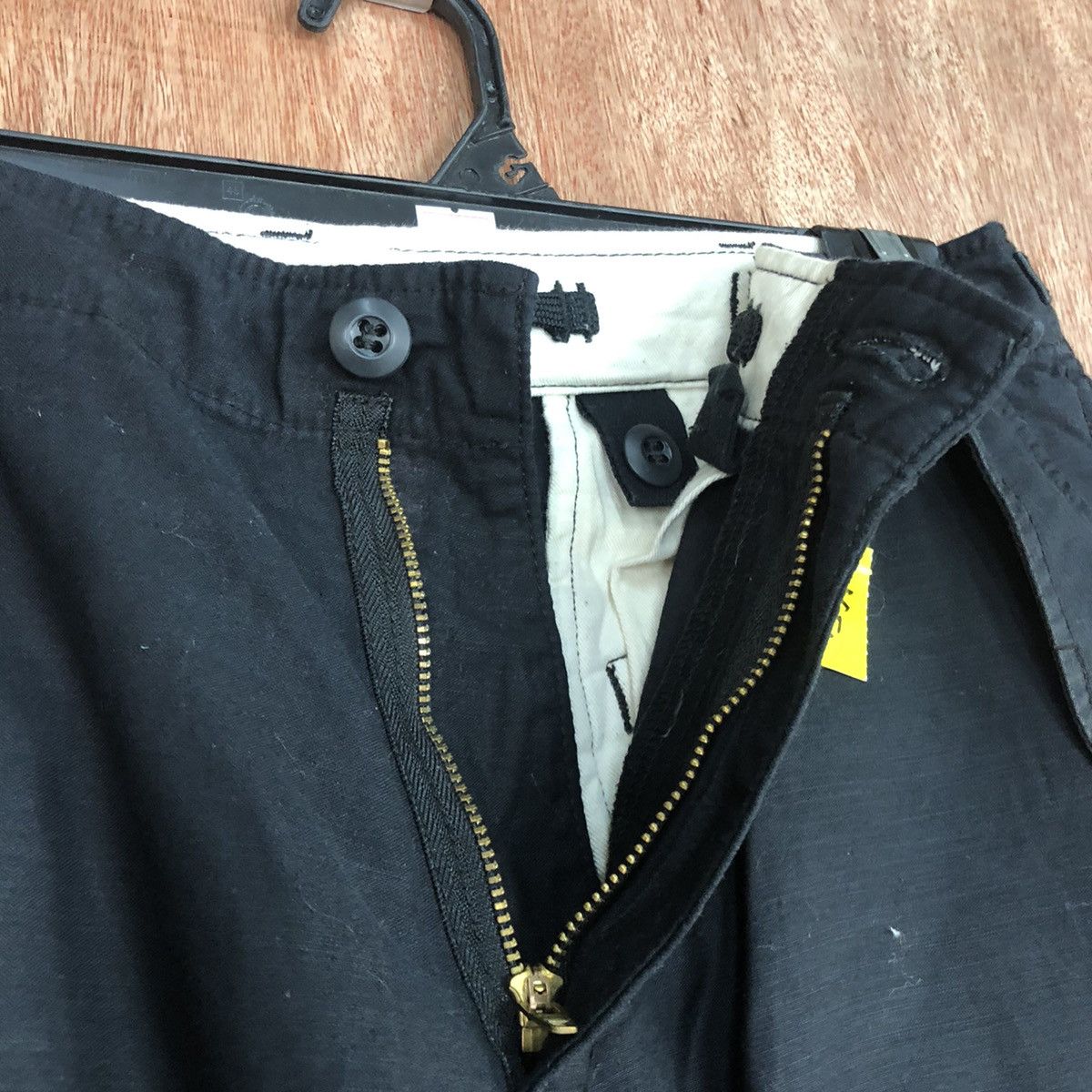 Japanese Brand DLL B.Smith Black Multipocket Cargo Pants #1651 Size US 31 - 6 Thumbnail