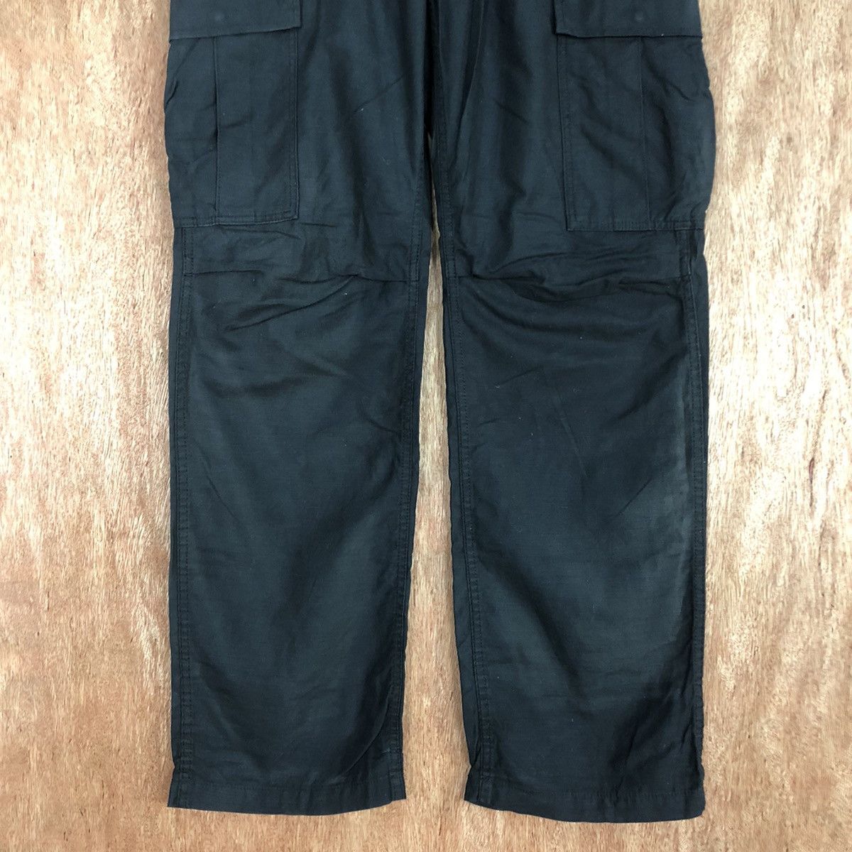Japanese Brand DLL B.Smith Black Multipocket Cargo Pants #1651 Size US 31 - 3 Thumbnail
