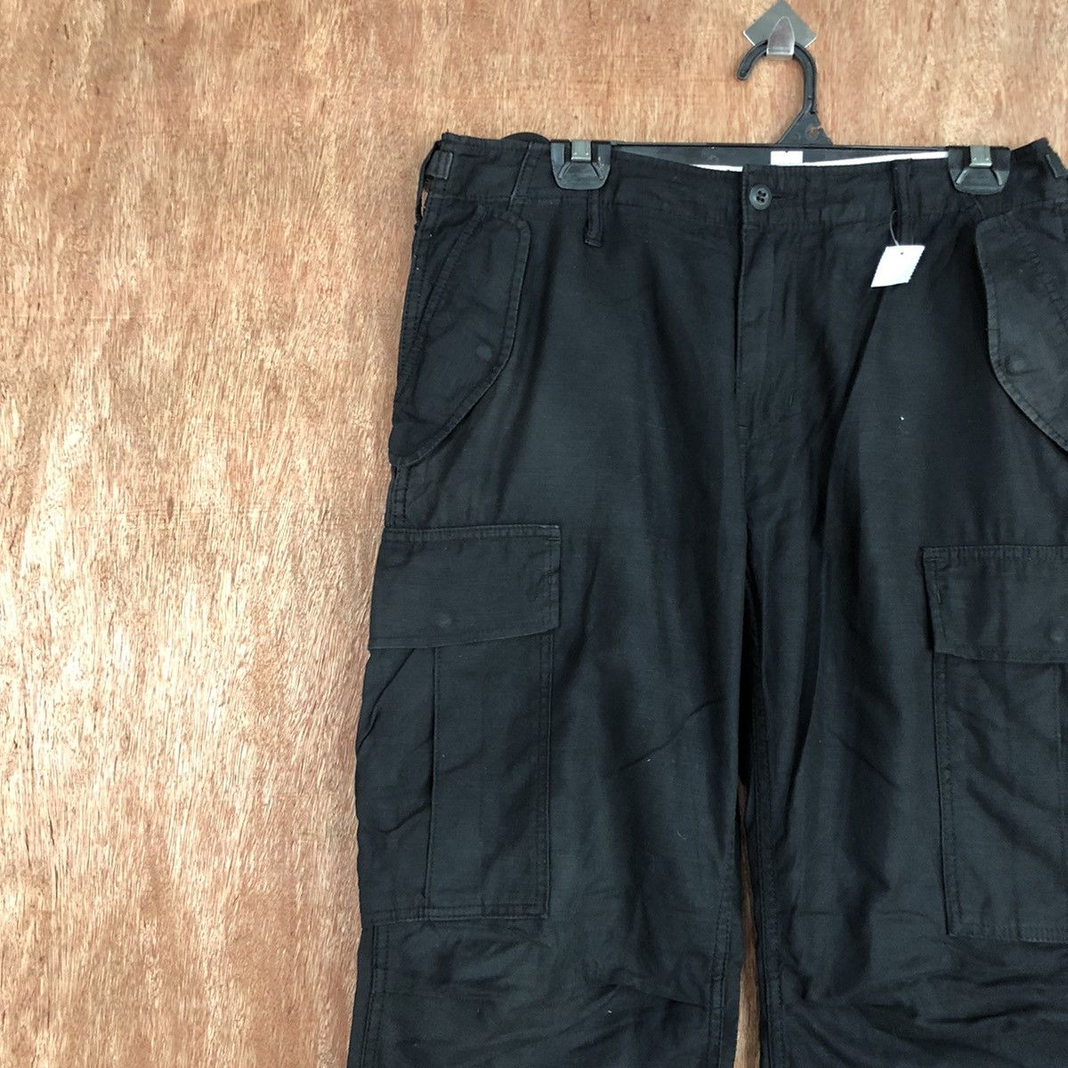 Japanese Brand DLL B.Smith Black Multipocket Cargo Pants #1651 Size US 31 - 5 Thumbnail