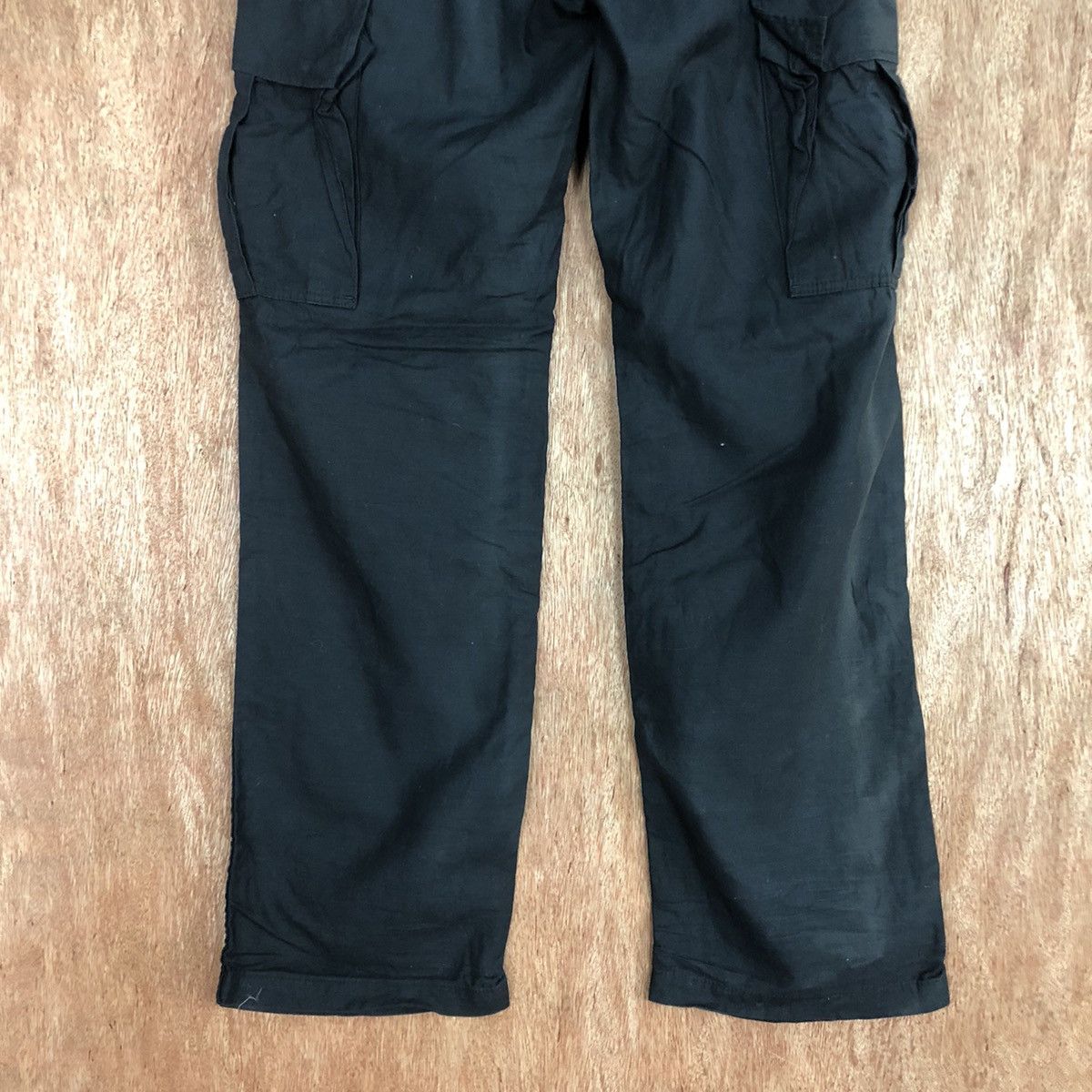 Japanese Brand DLL B.Smith Black Multipocket Cargo Pants #1651 Size US 31 - 10 Thumbnail