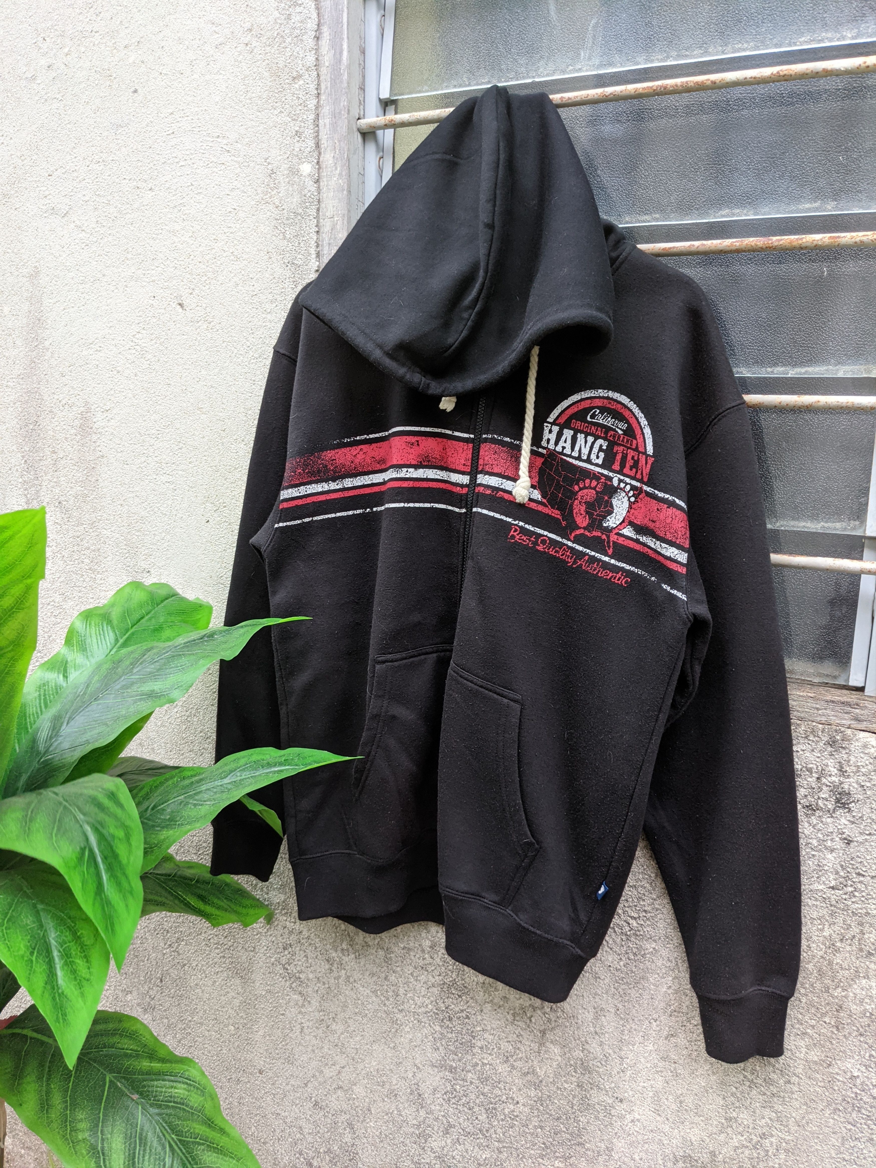 Hang Ten Hang Ten Zipper Hoodies Spellout Size US L / EU 52-54 / 3 - 1 Thumbnail