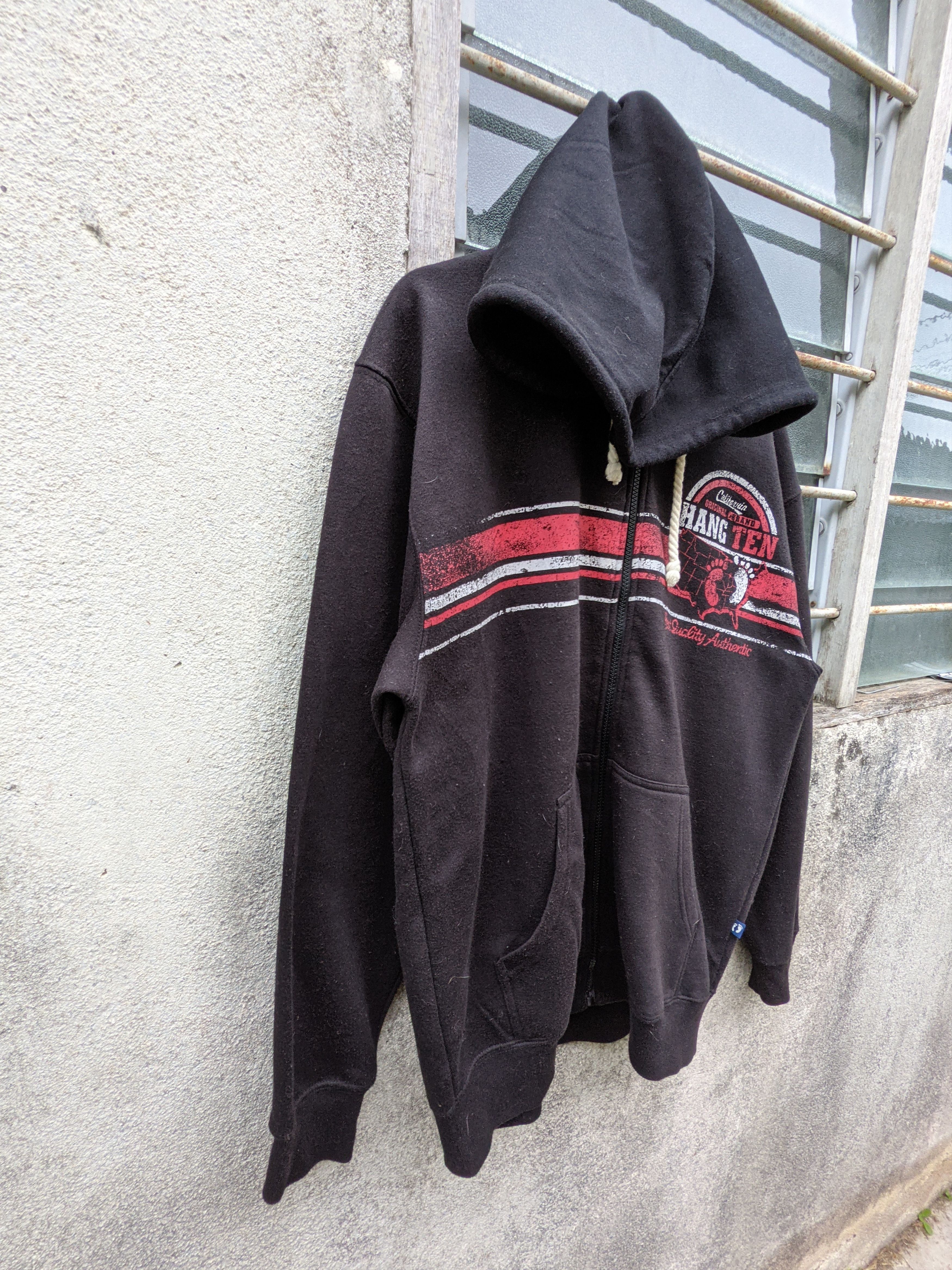 Hang Ten Hang Ten Zipper Hoodies Spellout Size US L / EU 52-54 / 3 - 3 Thumbnail