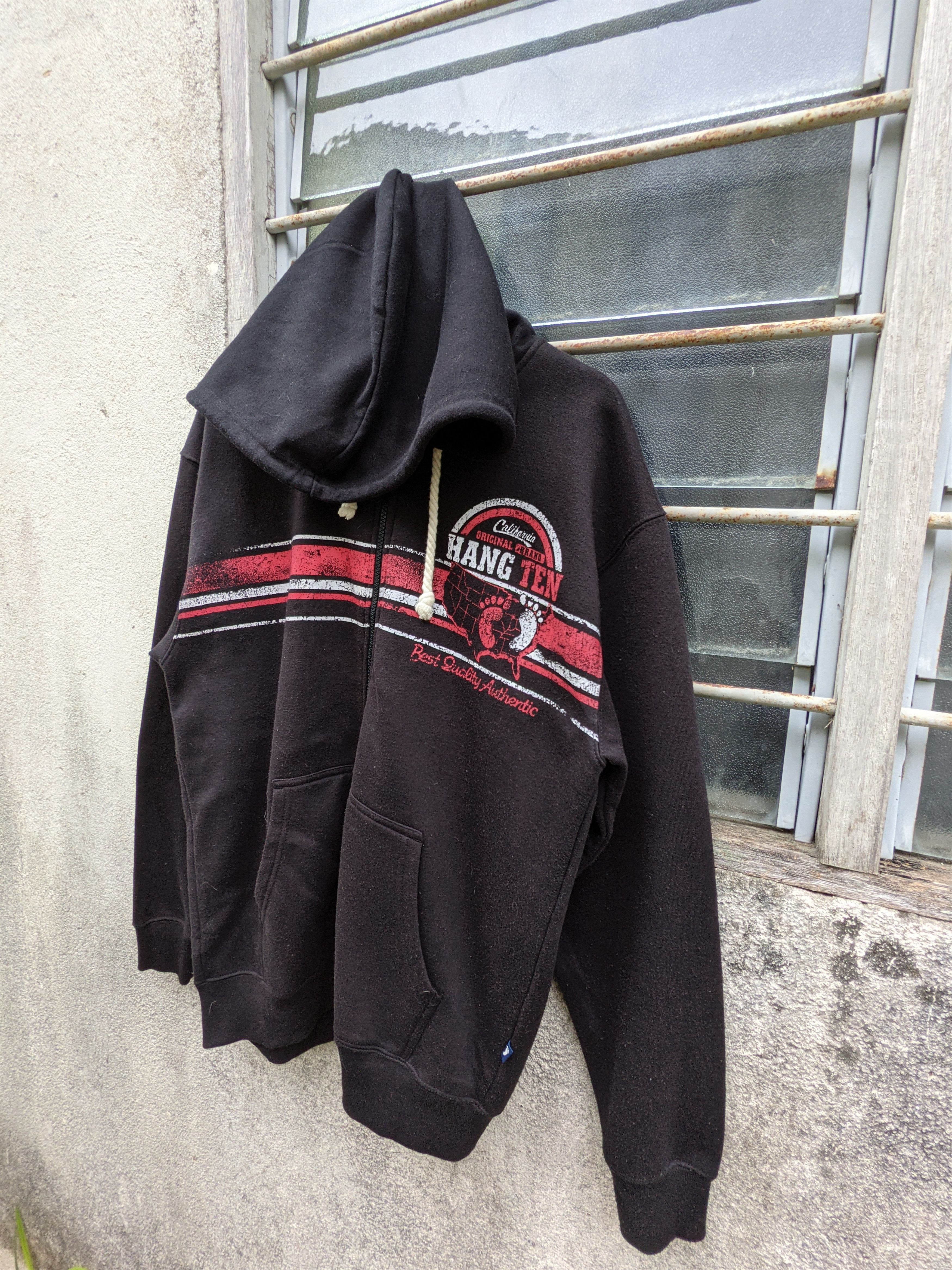 Hang Ten Hang Ten Zipper Hoodies Spellout Size US L / EU 52-54 / 3 - 4 Thumbnail