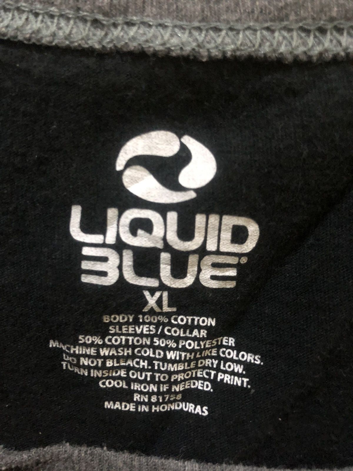Band Tees × Liquid Blue × Vintage ACDC Hells Bell Underlicens by LIQUID BLUE copyright 2016 Size US M / EU 48-50 / 2 - 4 Thumbnail