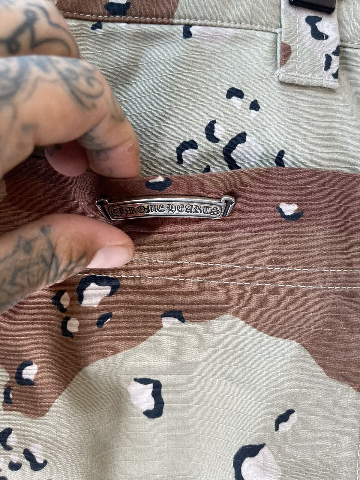 Chrome Hearts Chrome Hearts OFFSET 1/1 SEX Jeans Pants Camo Sz32 Size US 32 / EU 48 - 13 Thumbnail