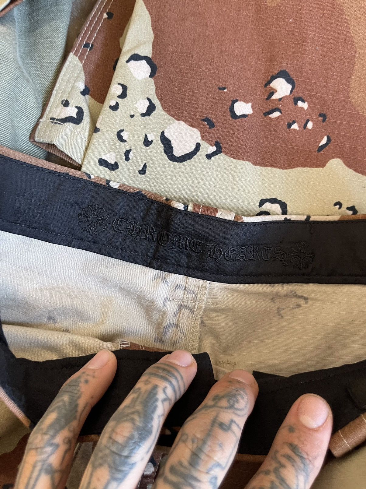 Chrome Hearts Chrome Hearts OFFSET 1/1 SEX Jeans Pants Camo Sz32 Size US 32 / EU 48 - 17 Thumbnail