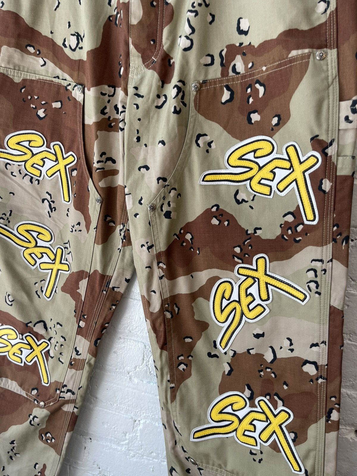 Chrome Hearts Chrome Hearts OFFSET 1/1 SEX Jeans Pants Camo Sz32 Size US 32 / EU 48 - 3 Thumbnail