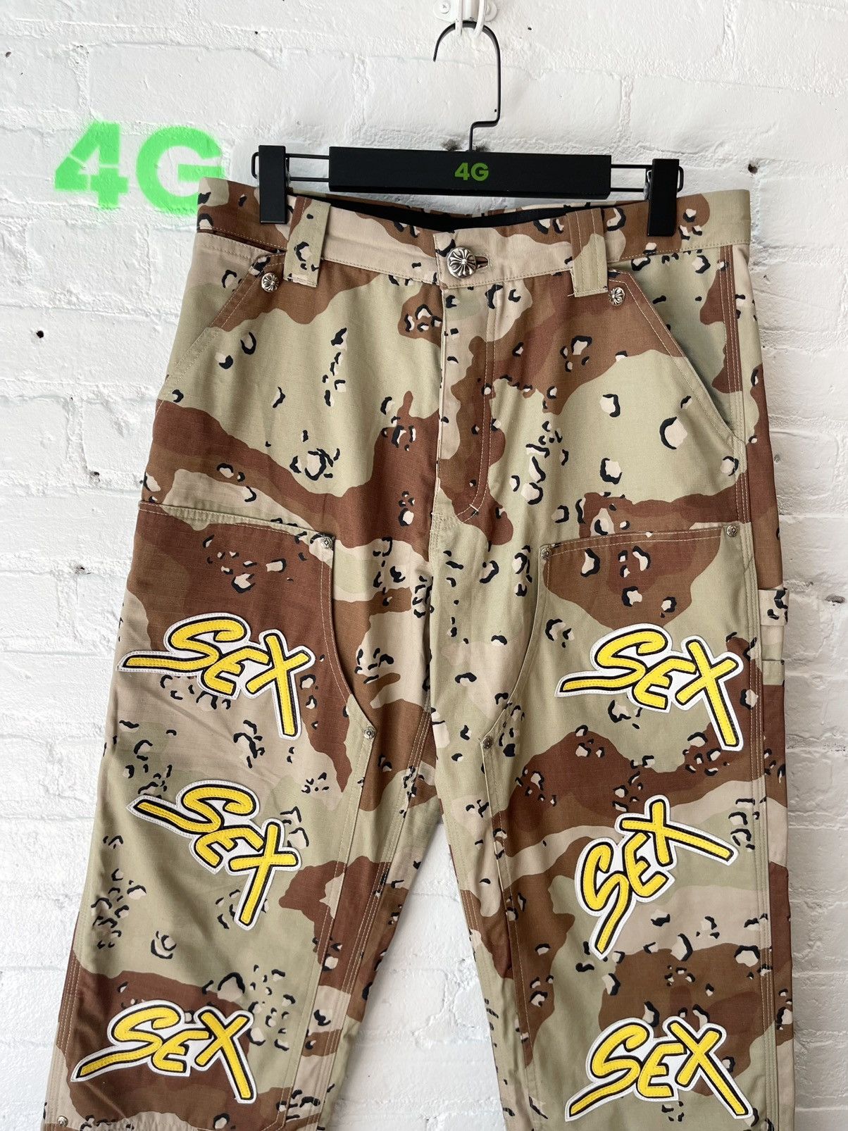Chrome Heartsの迷彩柄ショートパンツ 32 Chrome Hearts Chrome Hearts OFFSET 1/1 SEX Jeans Pants Camo Sz32