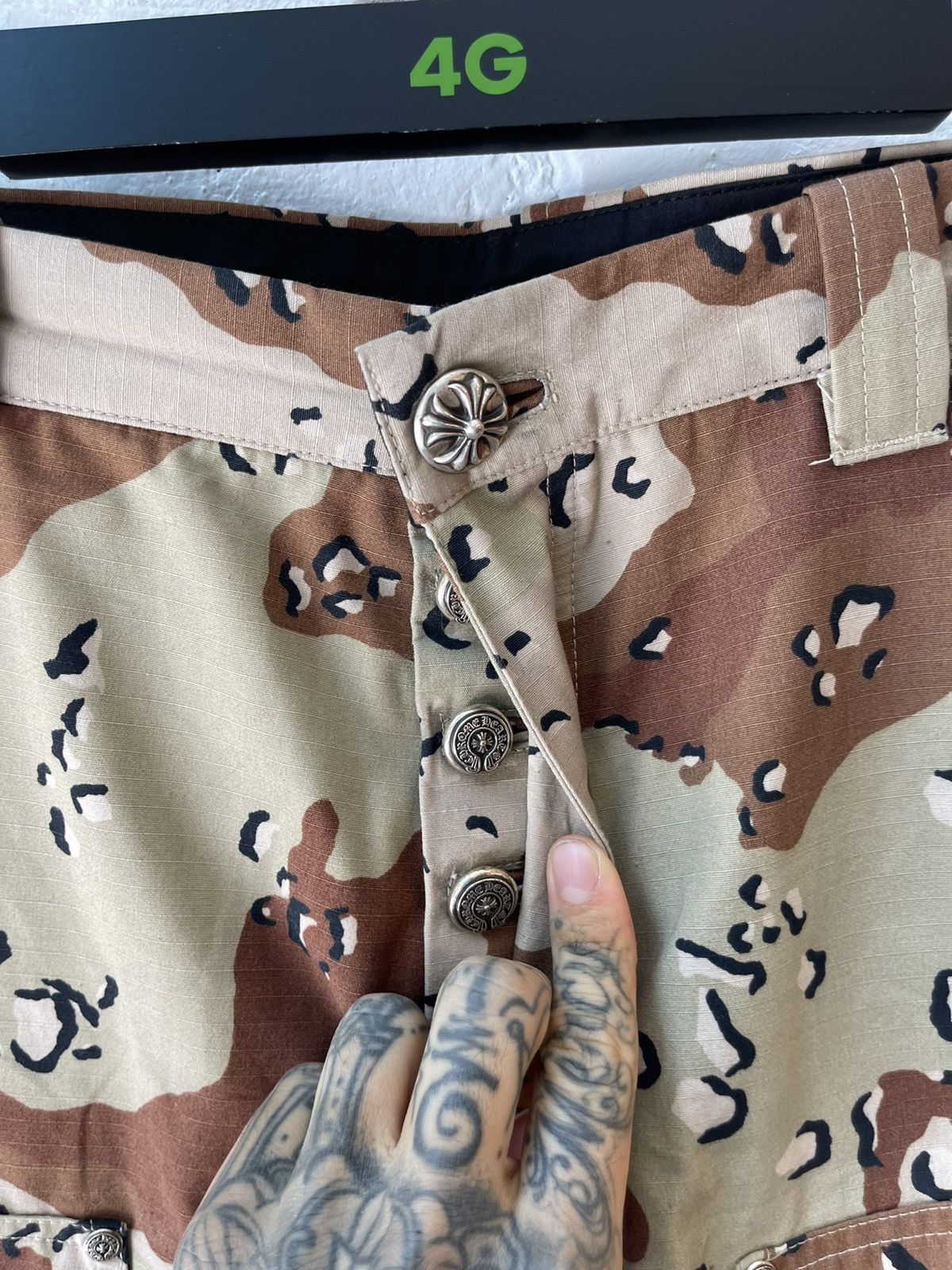 Chrome Hearts Chrome Hearts OFFSET 1/1 SEX Jeans Pants Camo Sz32 Size US 32 / EU 48 - 8 Thumbnail