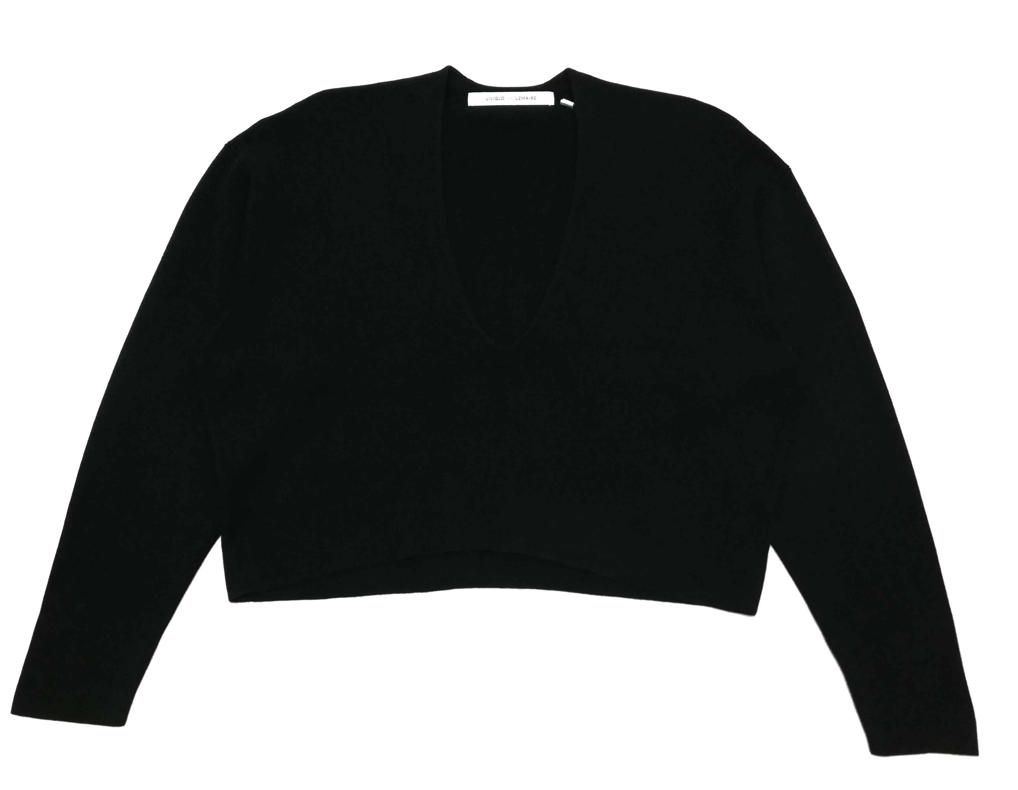 Christophe Lemaire × Lemaire 🔥Uniqlo x Lemaire Cropped Top Long Sleeve Shirt🔥 Size US M / EU 48-50 / 2 - 3 Thumbnail