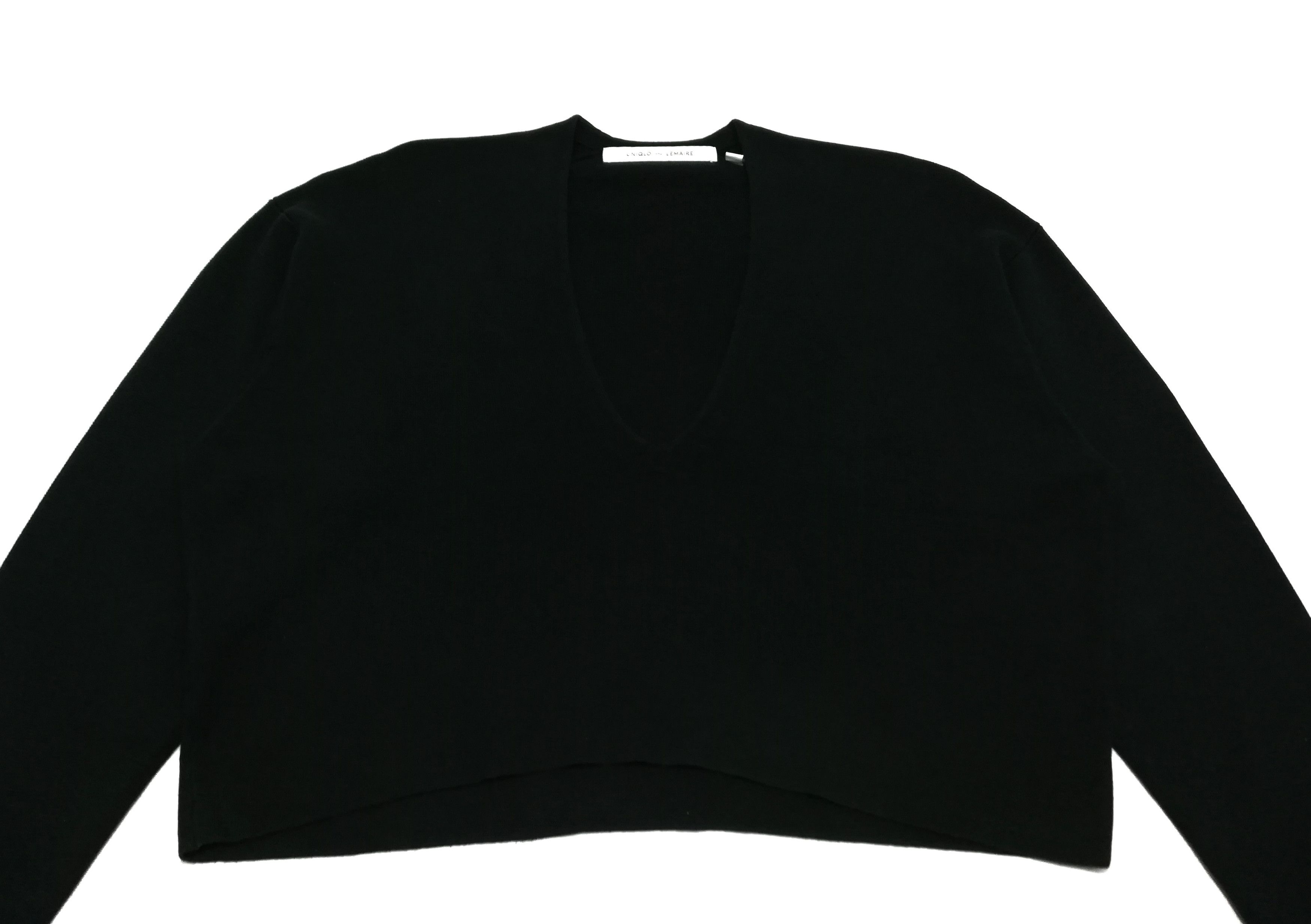 Christophe Lemaire × Lemaire 🔥Uniqlo x Lemaire Cropped Top Long Sleeve Shirt🔥 Size US M / EU 48-50 / 2 - 4 Thumbnail