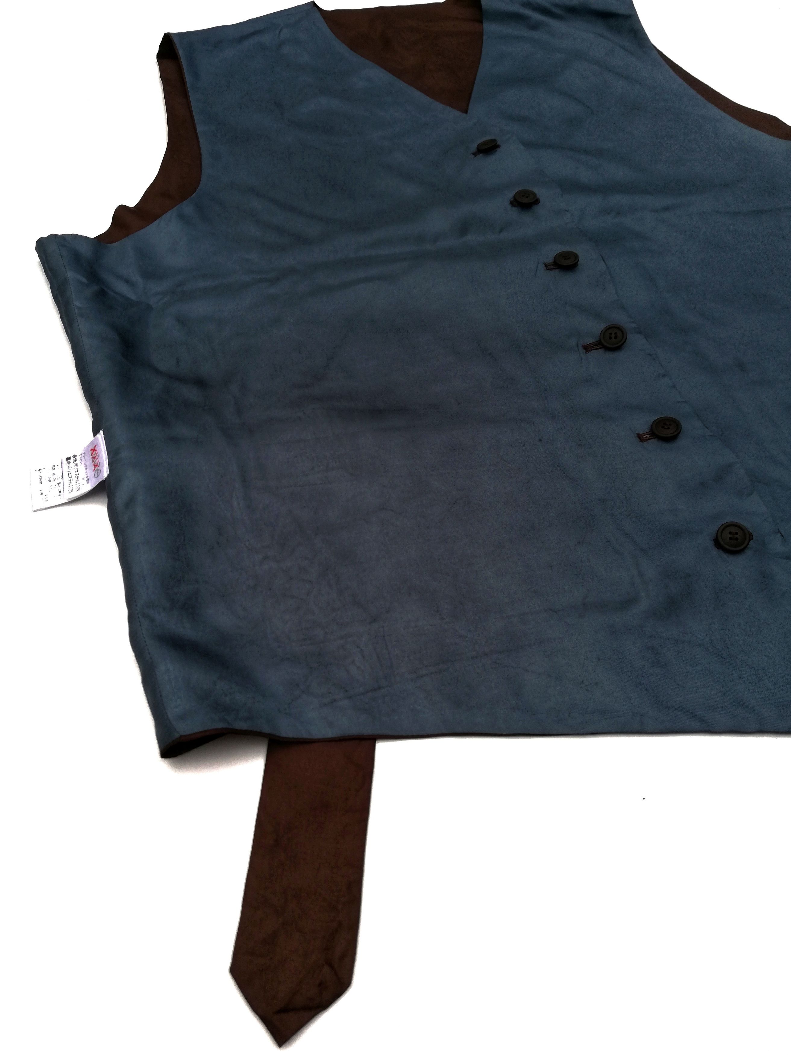 Issey Miyake 🔥Issey Miyake Men Oversized Vest Polyester Riversible🔥 Size US XL / EU 56 / 4 - 8 Thumbnail