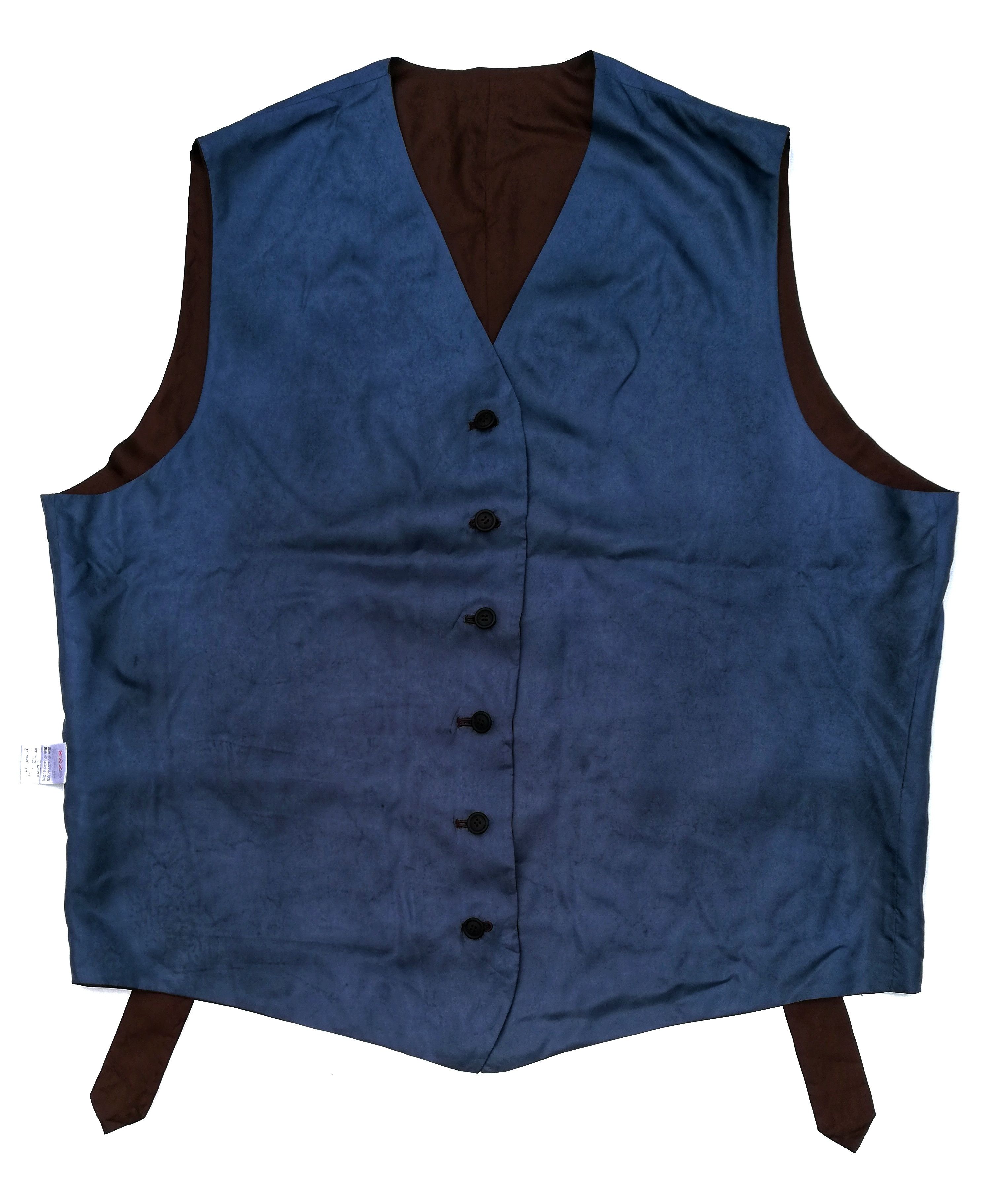 Issey Miyake 🔥Issey Miyake Men Oversized Vest Polyester Riversible🔥 Size US XL / EU 56 / 4 - 7 Thumbnail